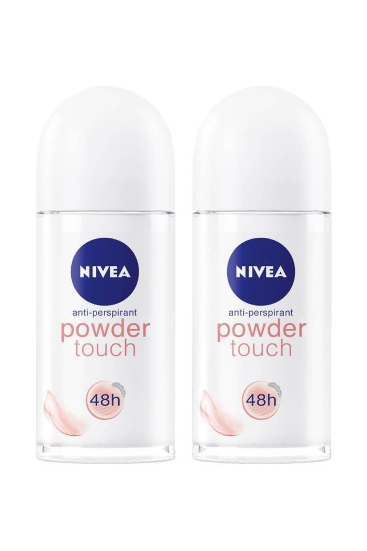 NIVEA Kadın Powder Touch Roll-on 50 ml 2 Adet