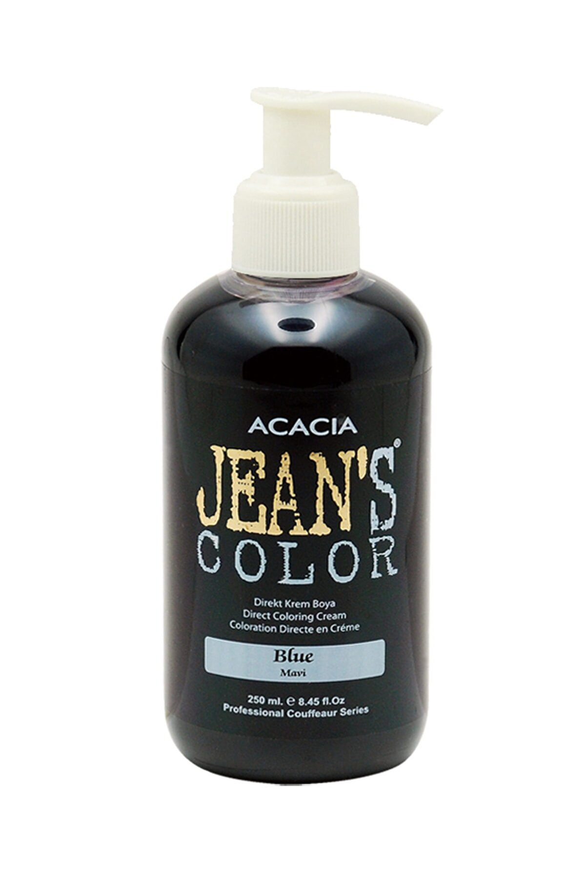Acacia Jean's Color Mavi 250ml. Blue Amonyaksız Balyaj Renkli Saç Boyası