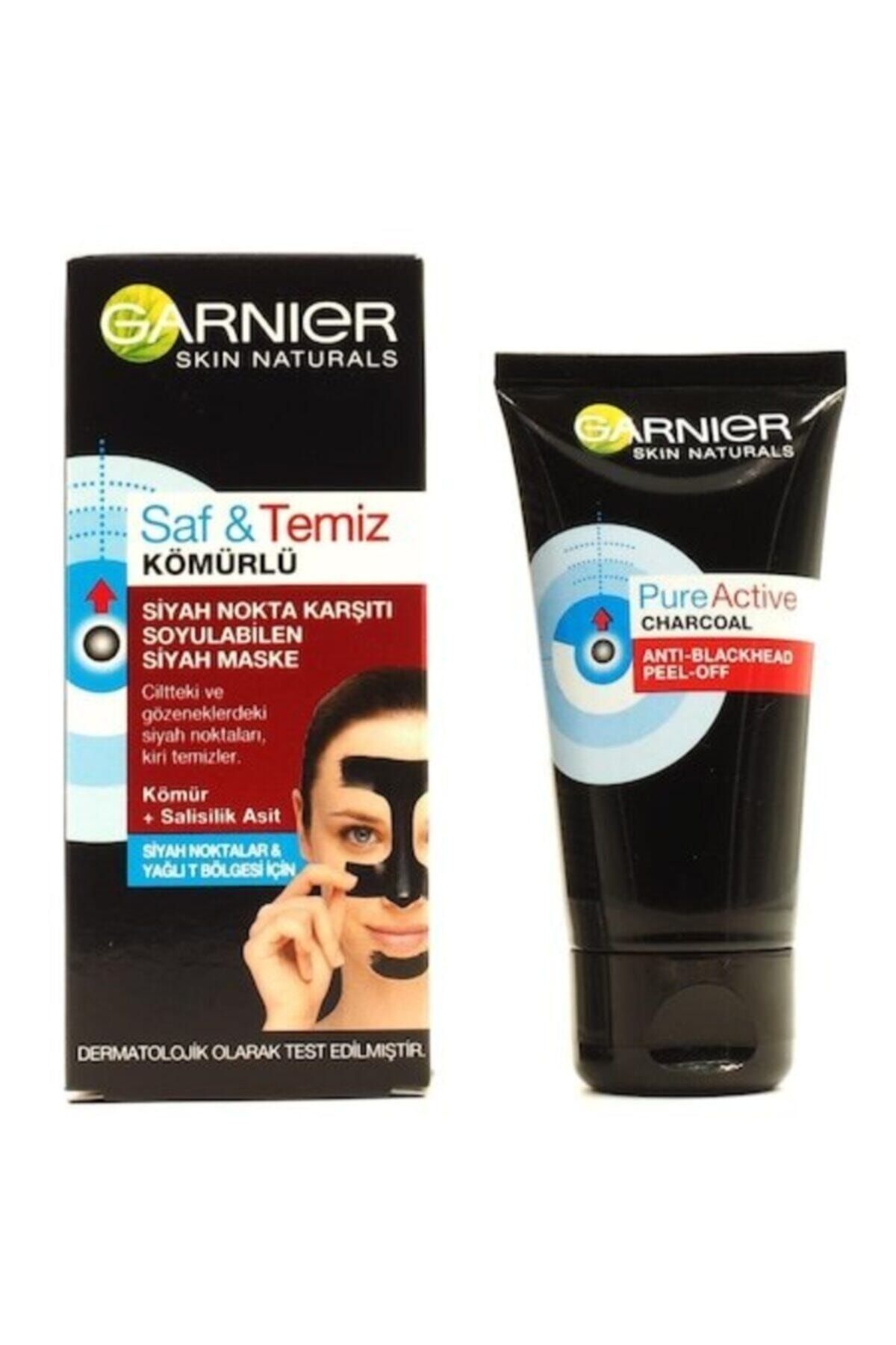 Garnier Saf ve Temiz Soyulabilir Kömürlü Maske 50 ml