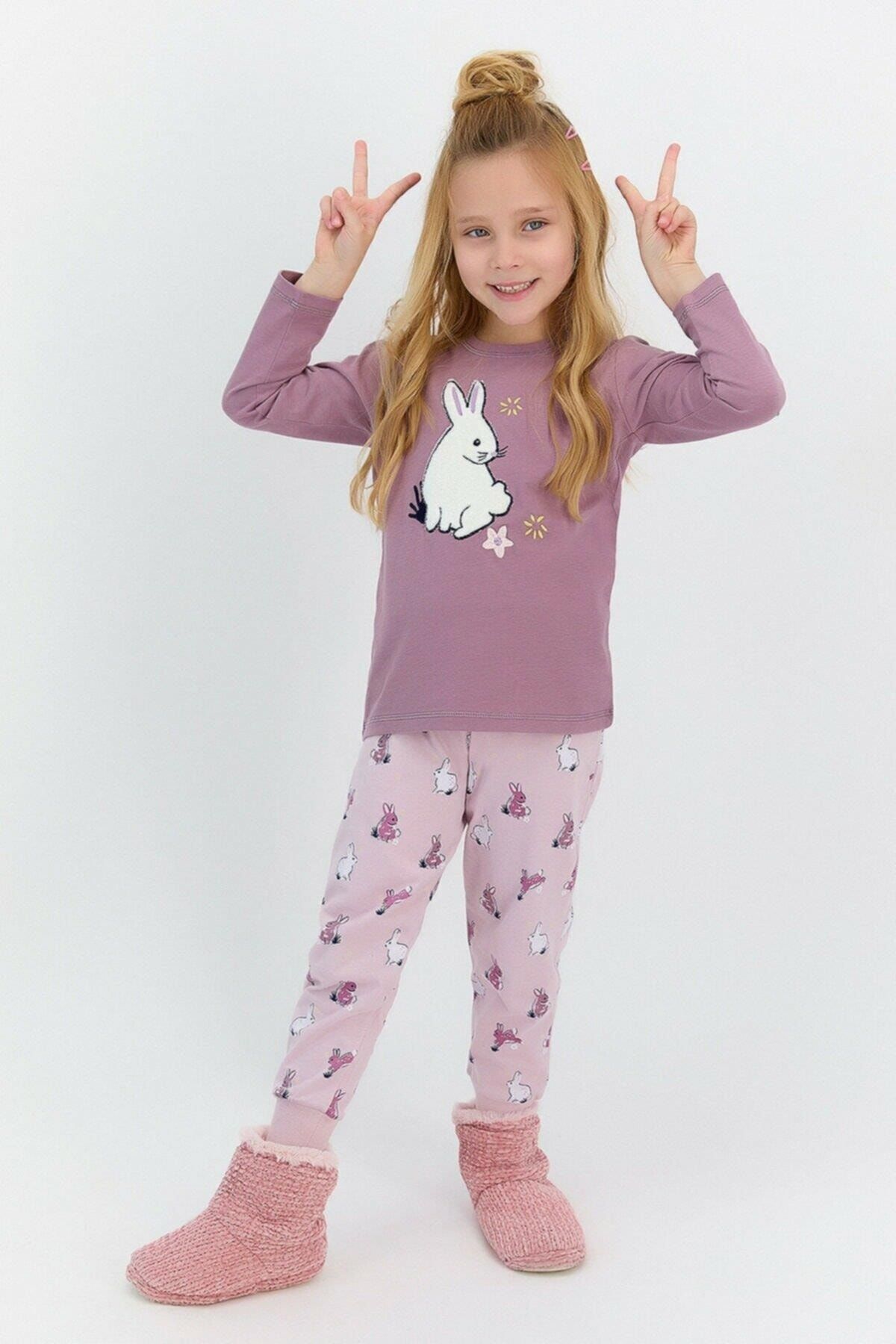 Rolypoly Rolypoly Kız Çocuk Pijama Takım Rp2572-2 22k