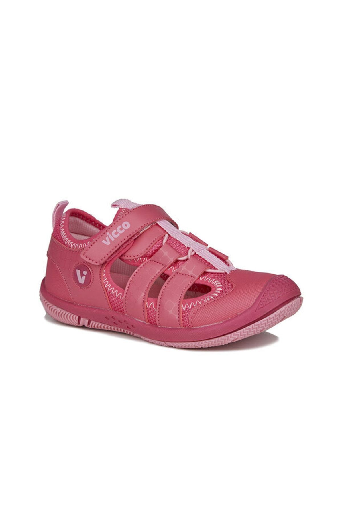 Vicco Sunny Basic Kız Çocuk Fuşya Sandalet Ayakkabı