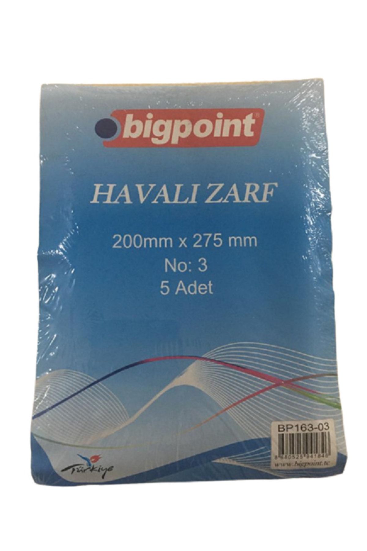 Bigpoint Bp Hava Kabarcıklı Zarf 200mm X275mm 5'li Paket