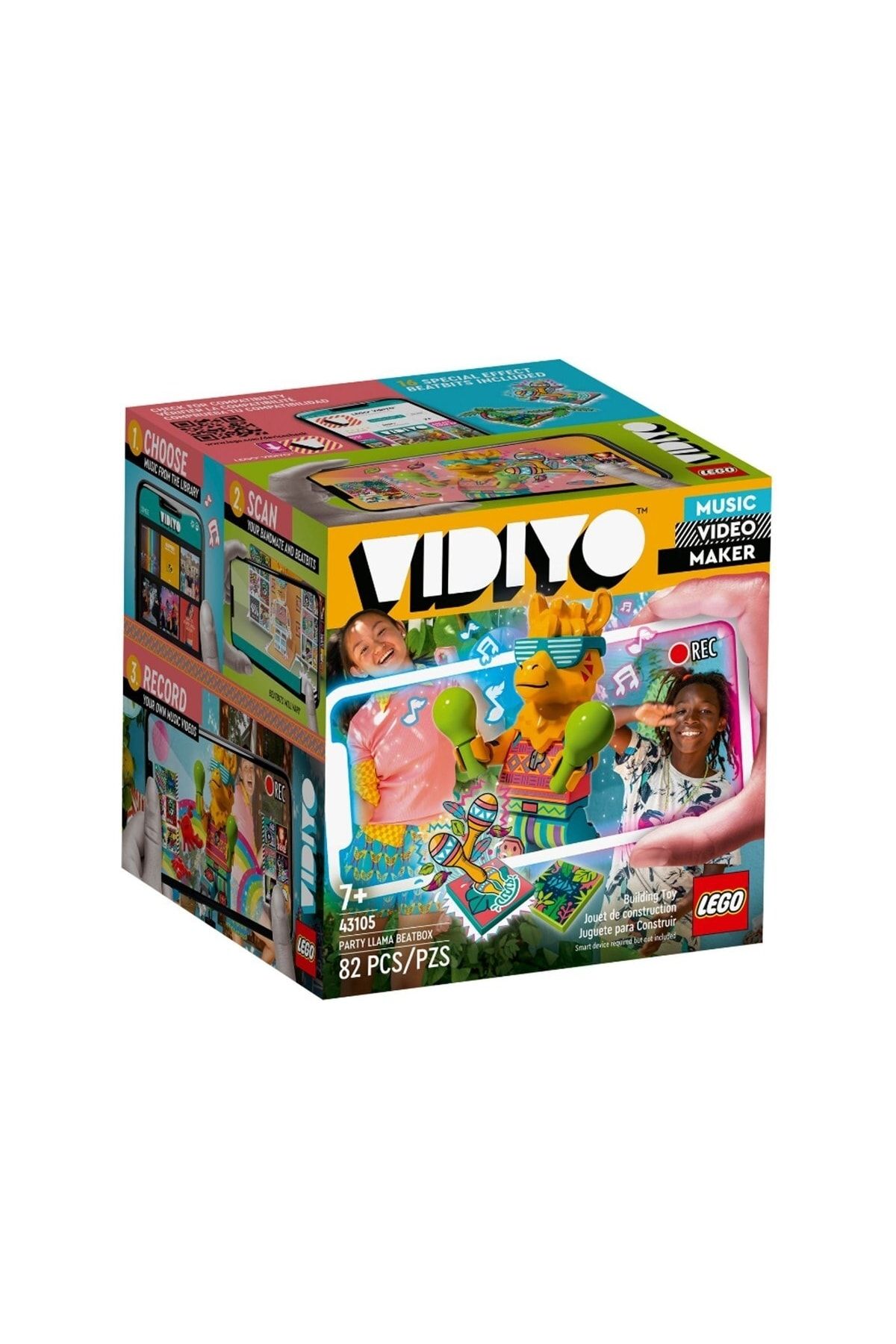 LEGO 43105 ® Vidiyo™ Party Llama Beatbox / 82 Parça /+7 Yaş