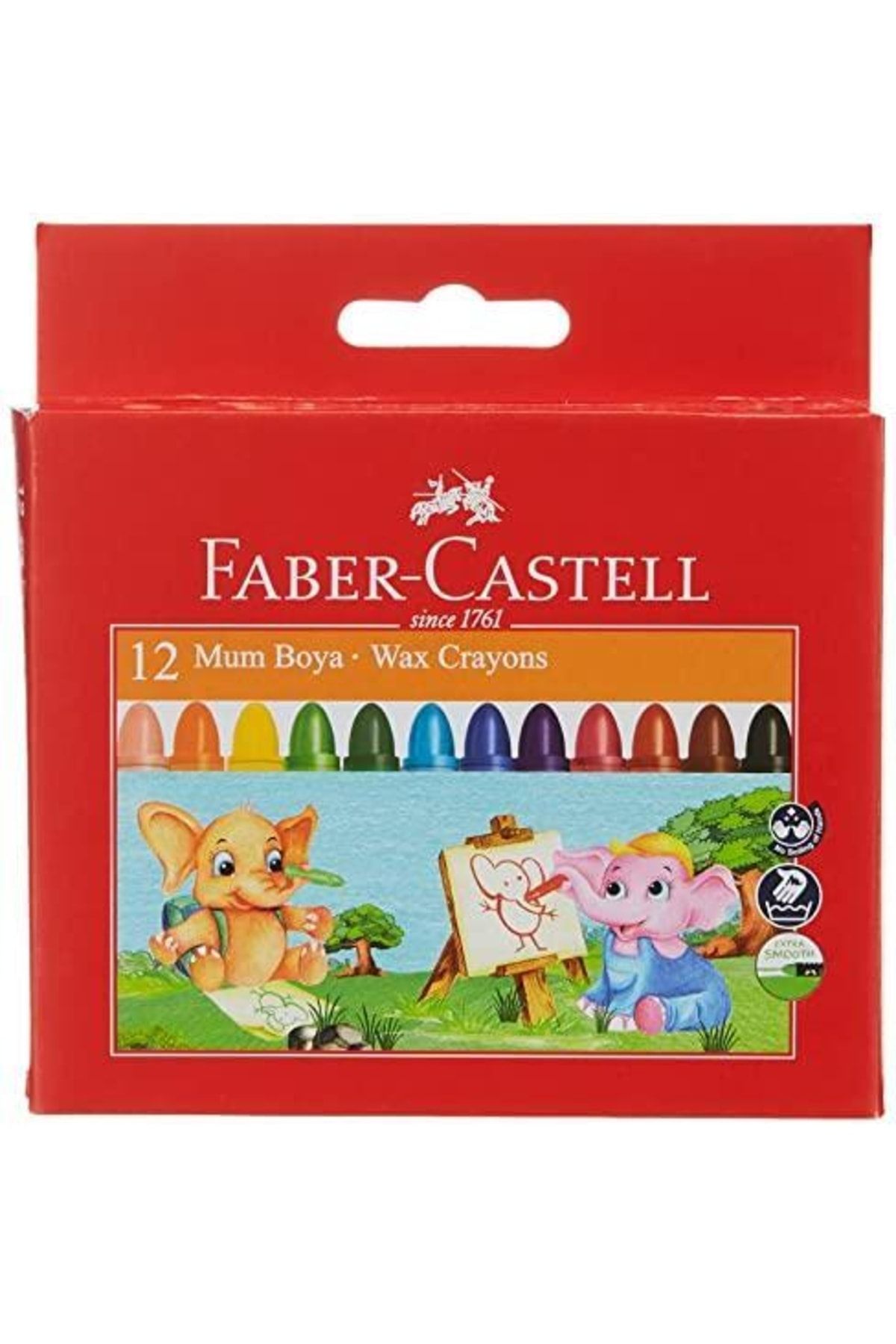 Faber Castell Marka: Faber-castell 5281120040000 Süper Yıkanabilir Mum Boya 12r Kategori: Masaüstü Organizer