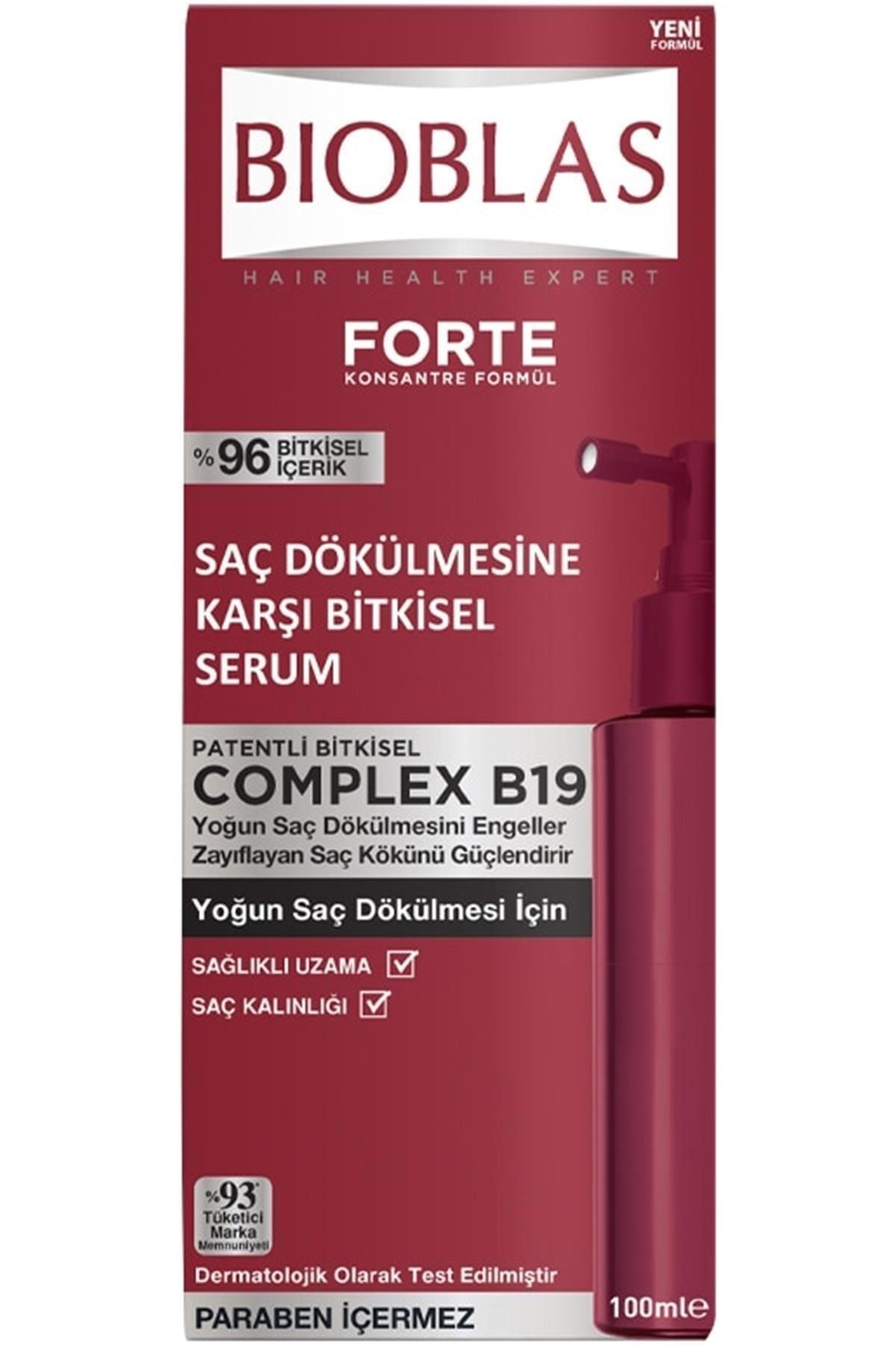 Bioblas Marka: Forte Serum 100 ml  Saç Köpüğü