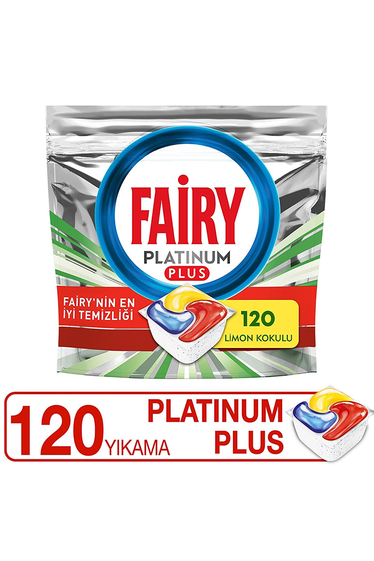 Fairy Platinum Plus 120'li Bulaşık Makinası Kapsül/tablet
