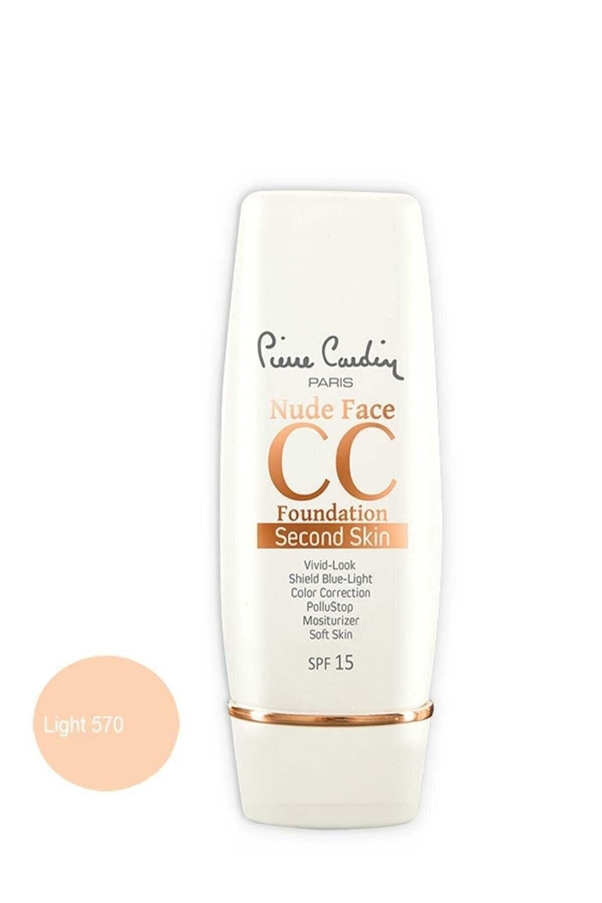 Pierre Cardin Cc Krem Nude Face Cc Cream Spf15 - Light 570 12196