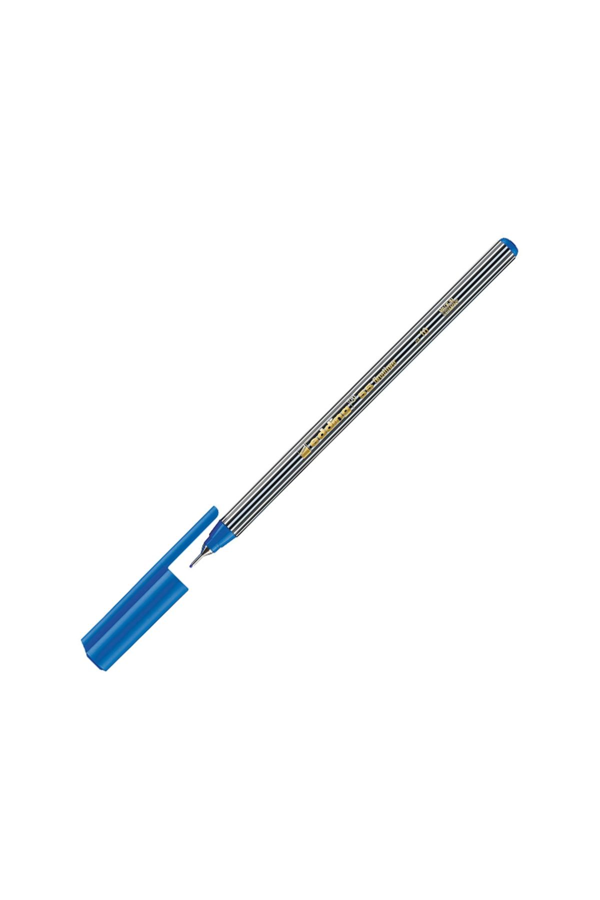 Edding 55 Fineliner Fiber Uçlu Kalem 0,3mm Açık Mavi