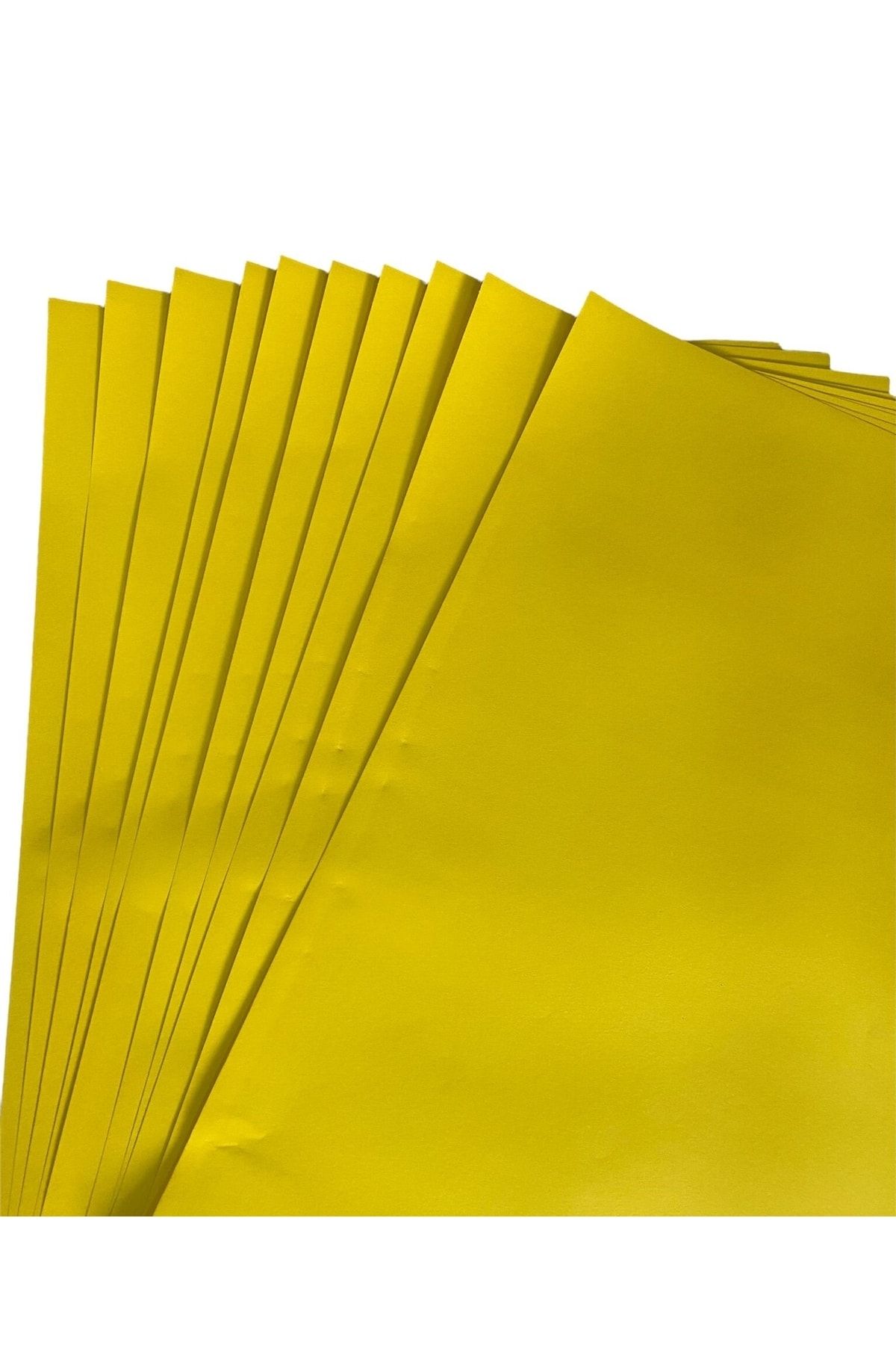 Kika 10 Adet 50x70 Sarı Fon Kartonu
