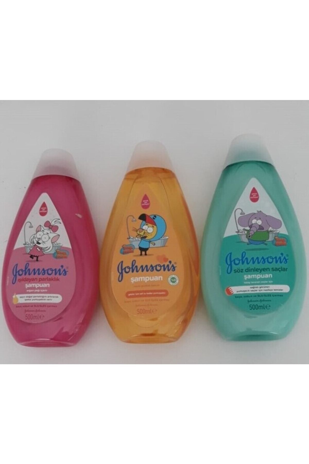 Johnson's Baby Johnson's Baby Johnson’s Baby Kral Şakir Serisi 3 Bir Arada 500 Ml Şampuan