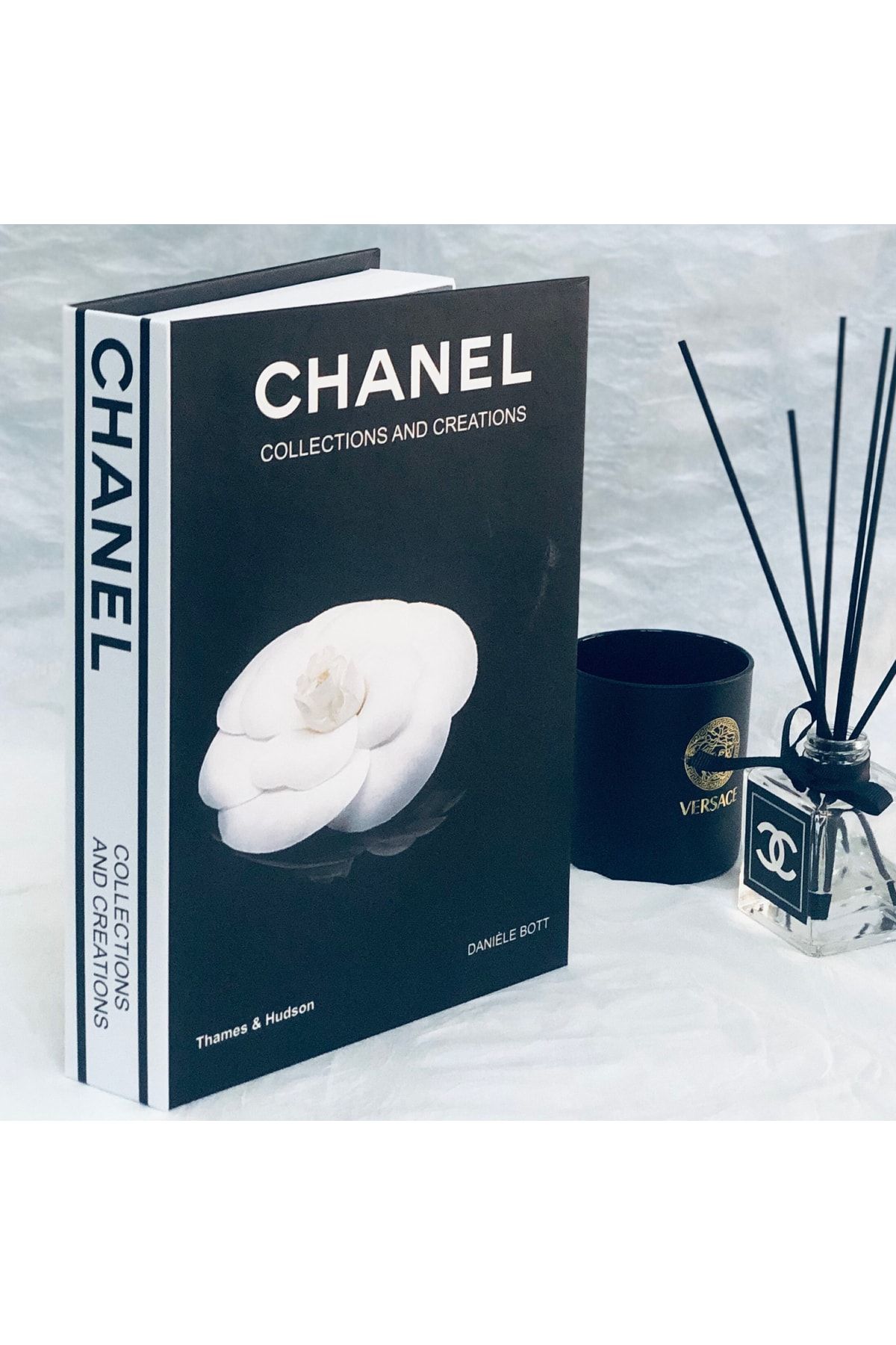 Genel Markalar Chanel Dekoratif Kitap Kutu 27x18x4,5cm