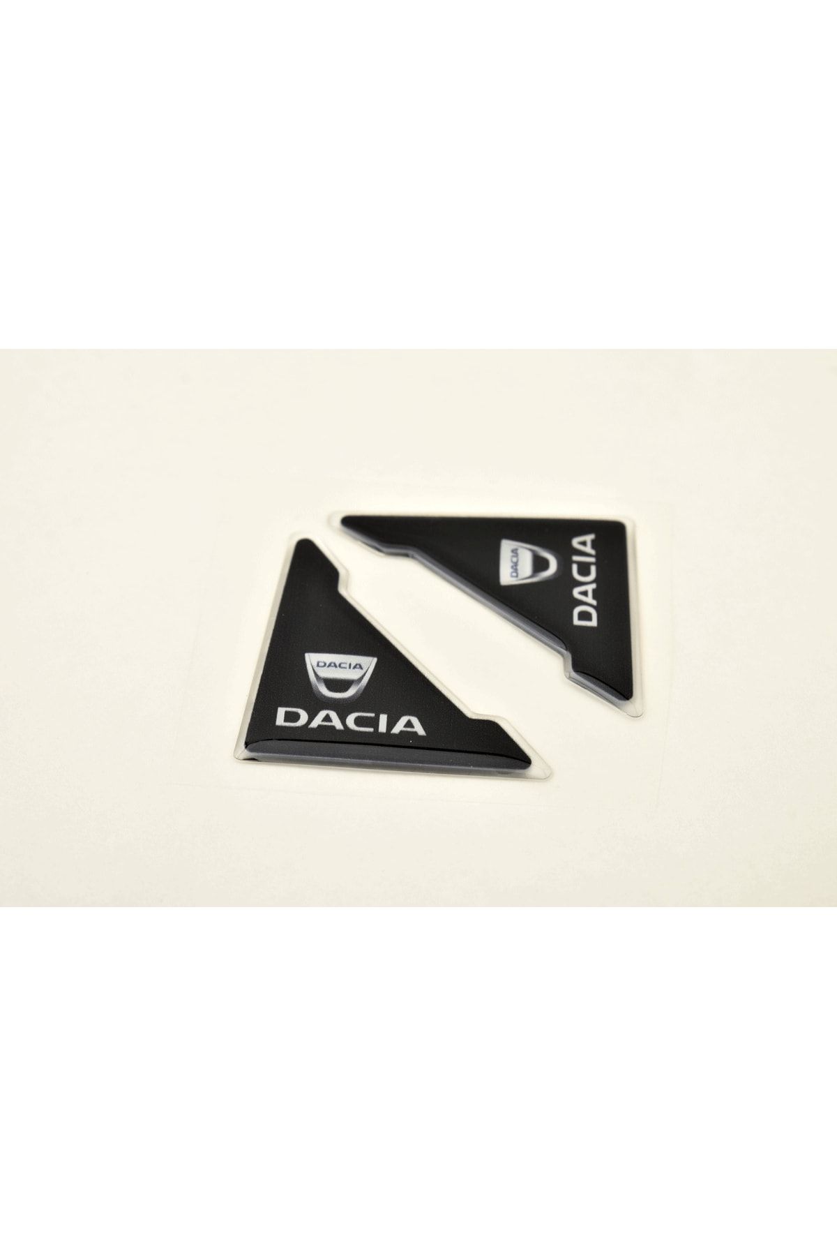 Flow Dacia Uyumlu Özel Logolu Otomobil Kapı Çizik Darbe Koruma Silikon Siyah