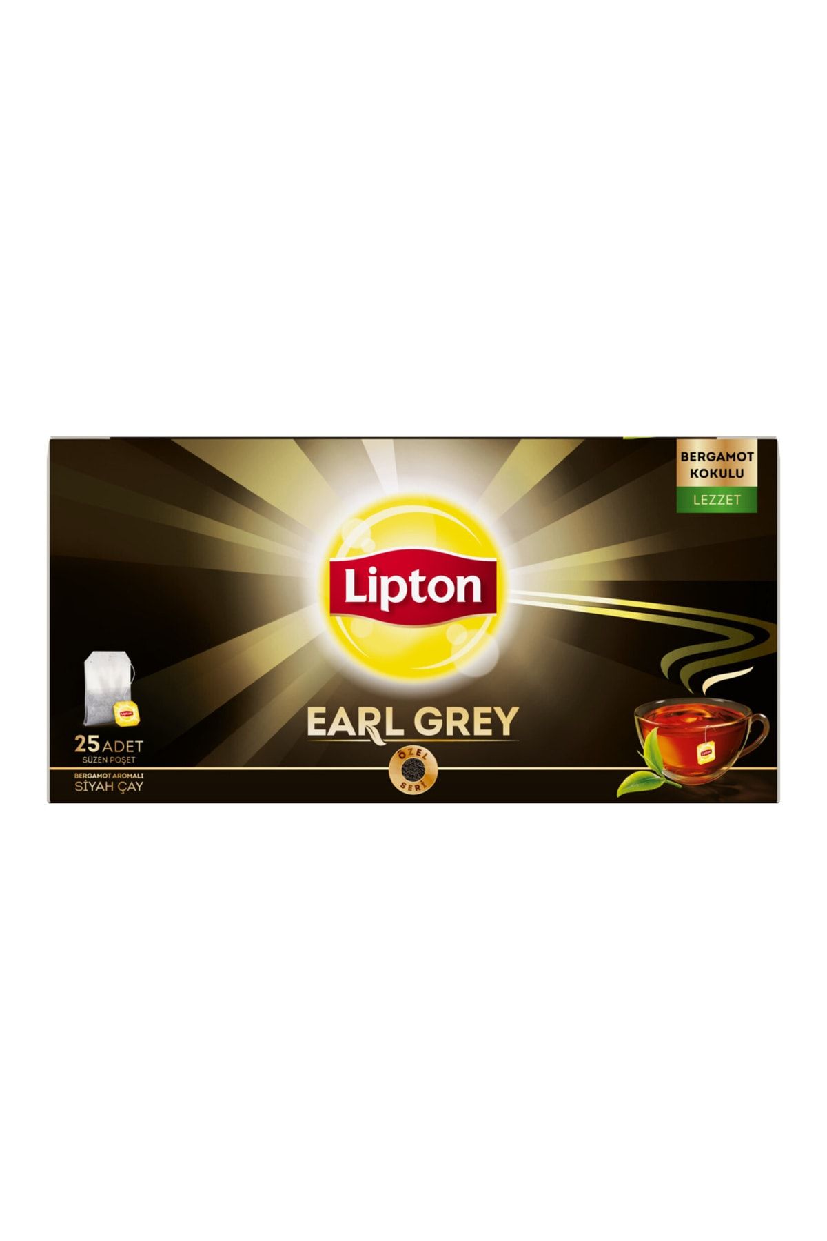 Lipton Çay Earl Grey Bardak 25 Li X 12 Adet