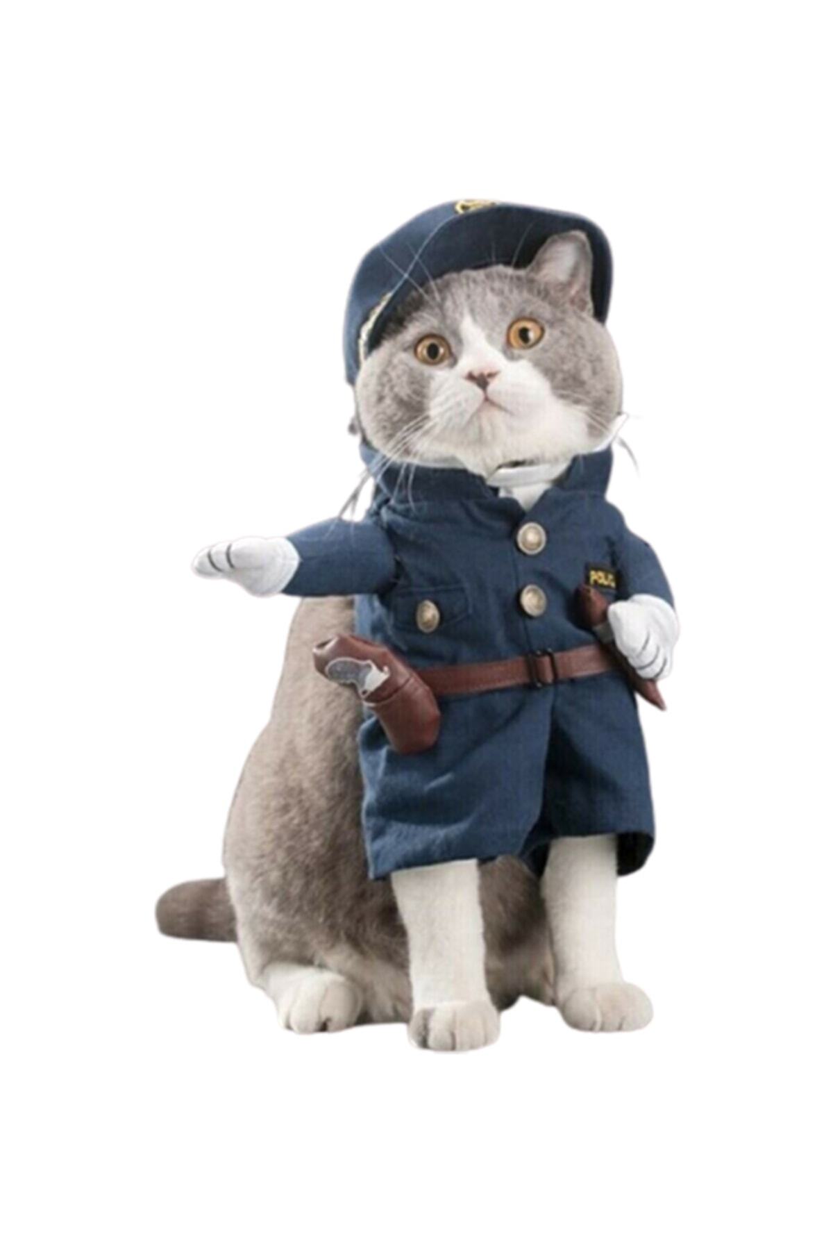 Tigres Jesty Eğlenceli Polis Şeklinde Kedi Kıyafeti Fiyatı, Yorumları