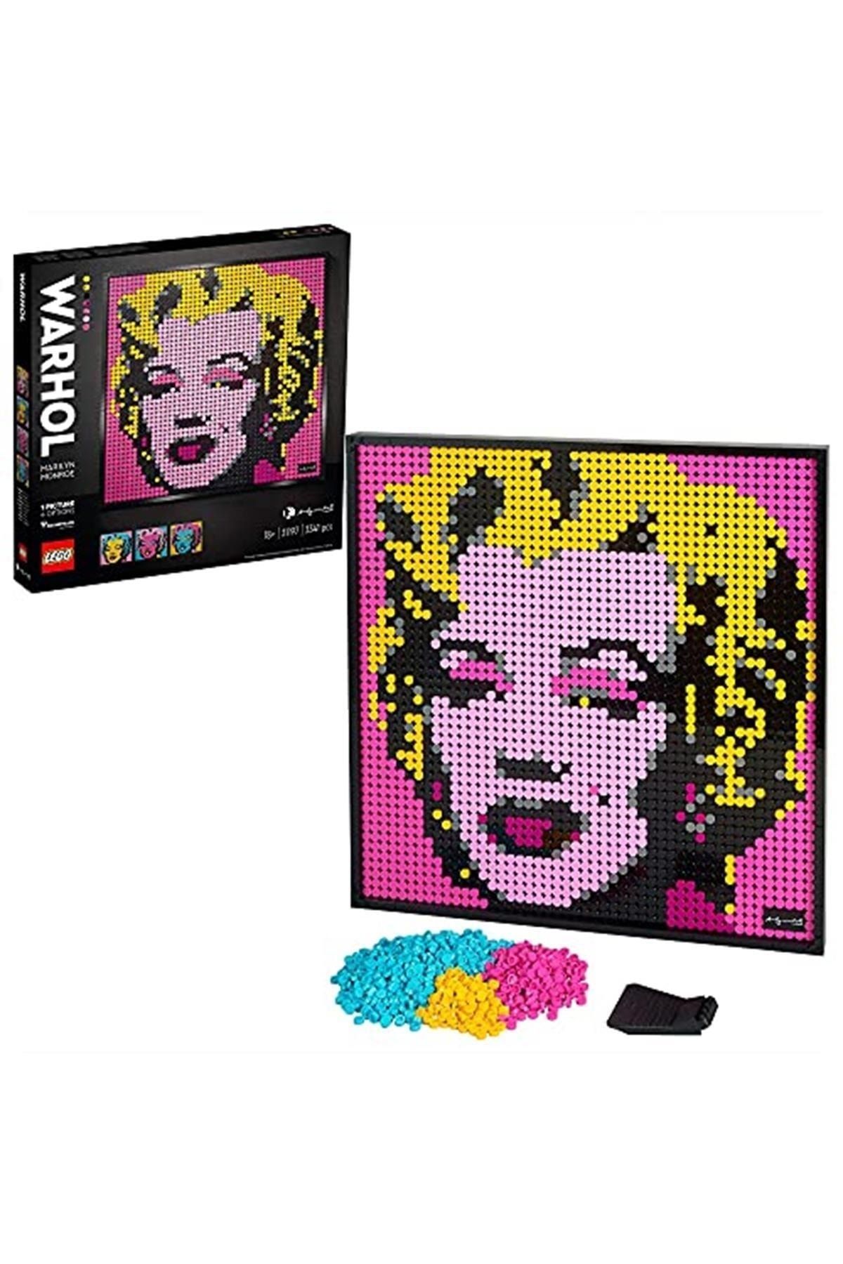 LEGO Marka: Art Andy Warhol'un Marilyn Monroe Tablosu 31197 - Yetişkinlere Yönelik Koleksiyonluk Ka