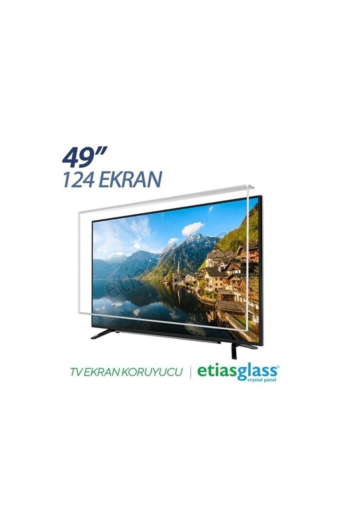 Etiasglass 49 Inch 124 Ekran Led Tv Ekran Koruyucu / Ekran Koruma Paneli