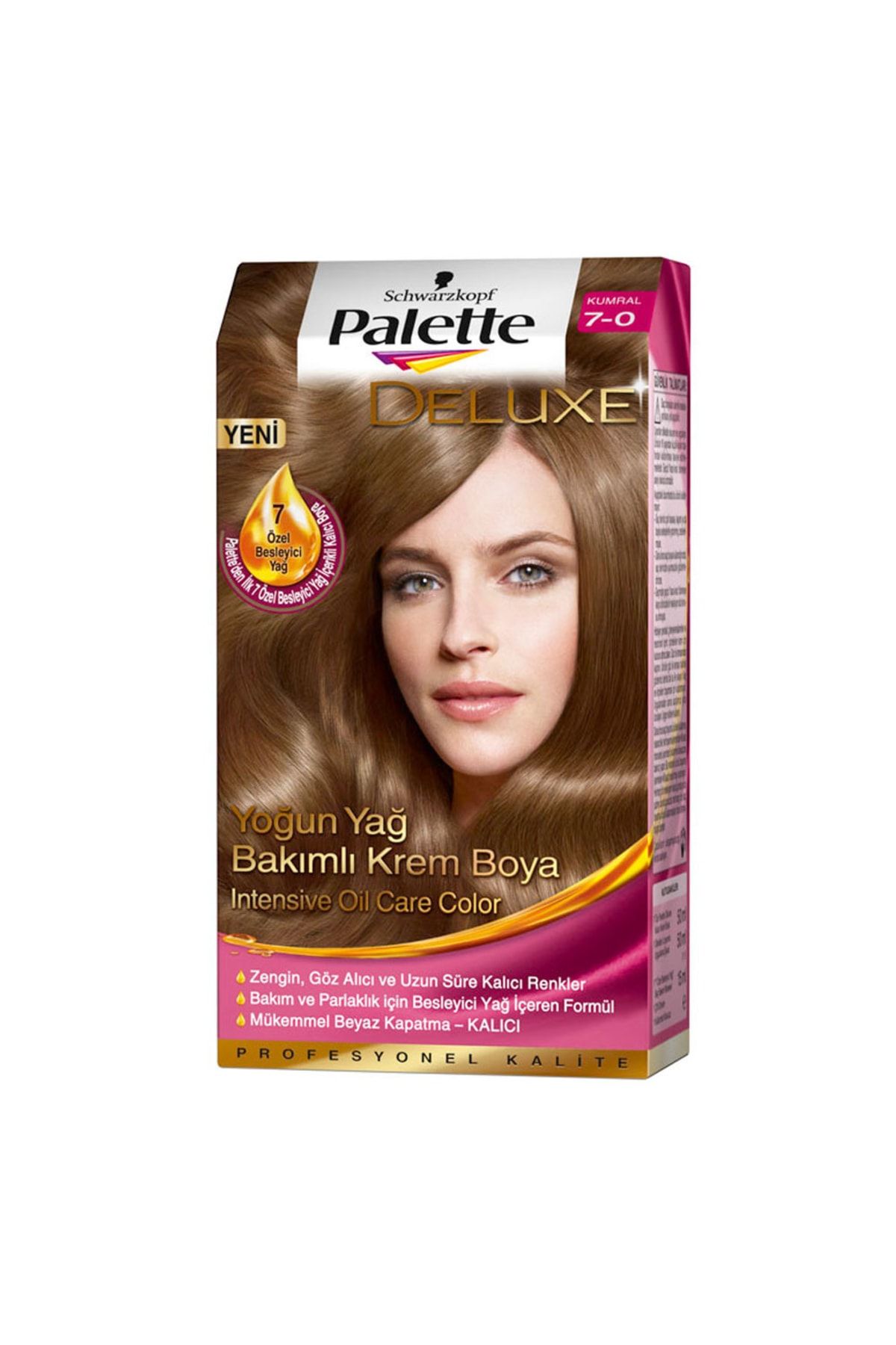 Palette 7-0 Kumral Saç Boyası