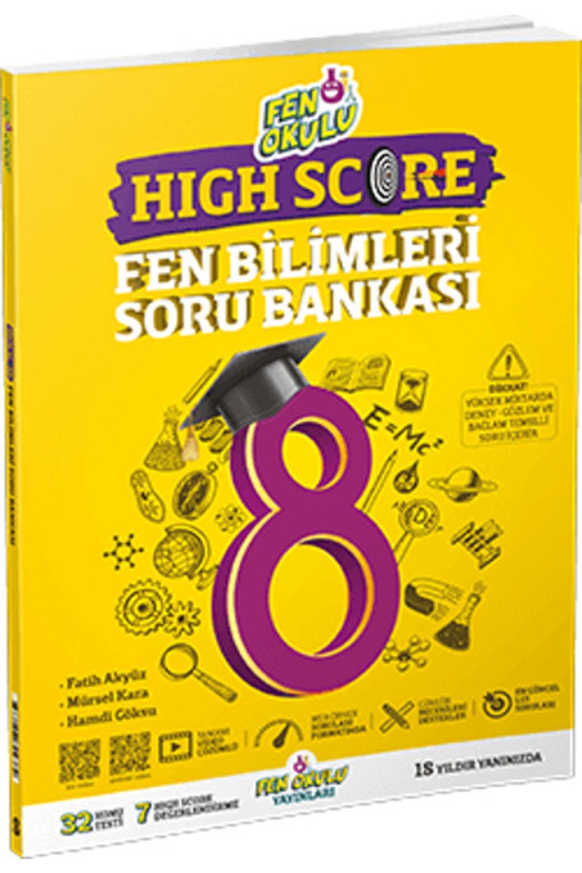 Fen Okulu Yayınları Fen Okulu 8. Sınıf Fen Bilimleri High Score Soru Bankası