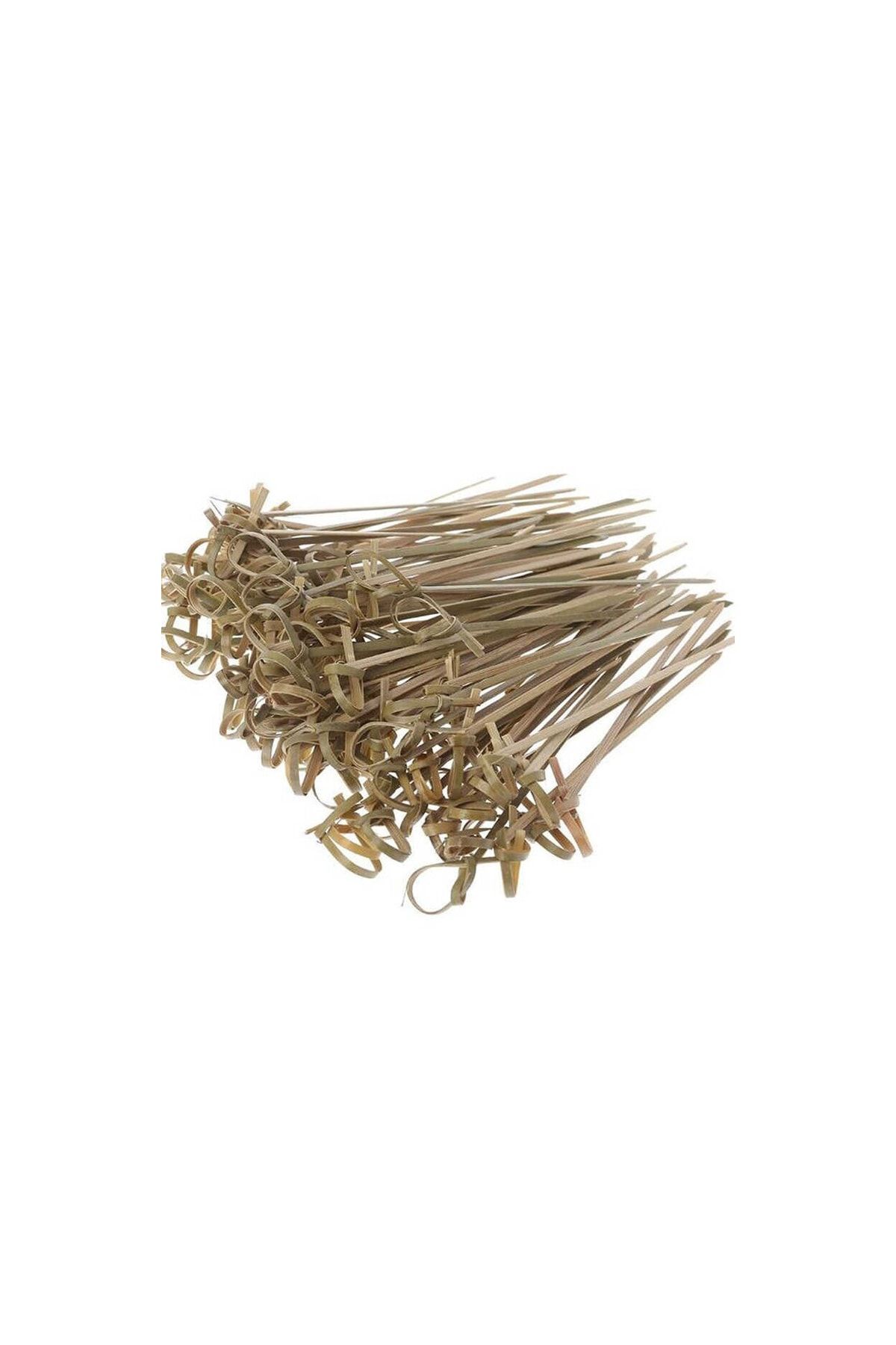 Delizia Bambu Düğümlü Kürdan 15 cm 100 Adet