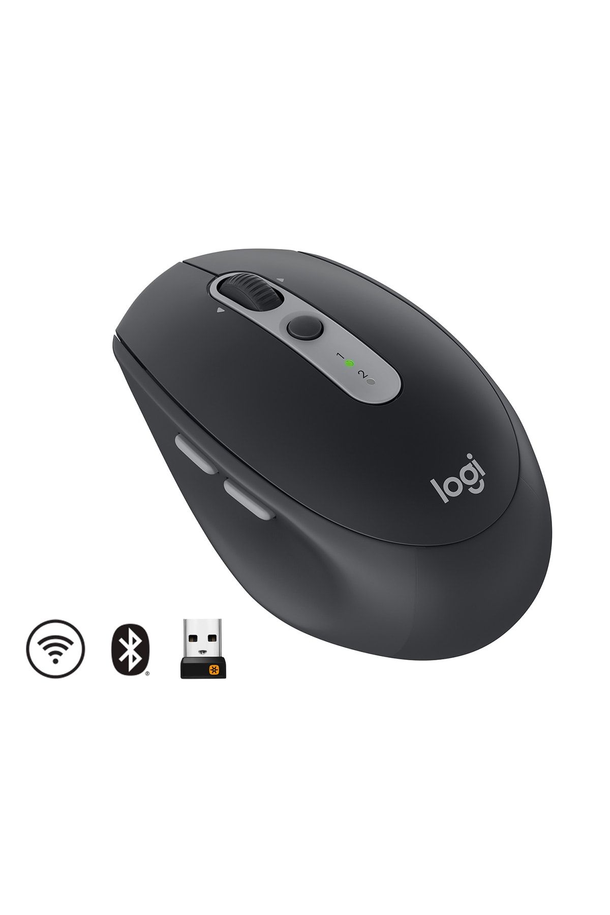 logitech M590 Çok Aygıtlı Sessiz Bluetooth Mouse - Siyah