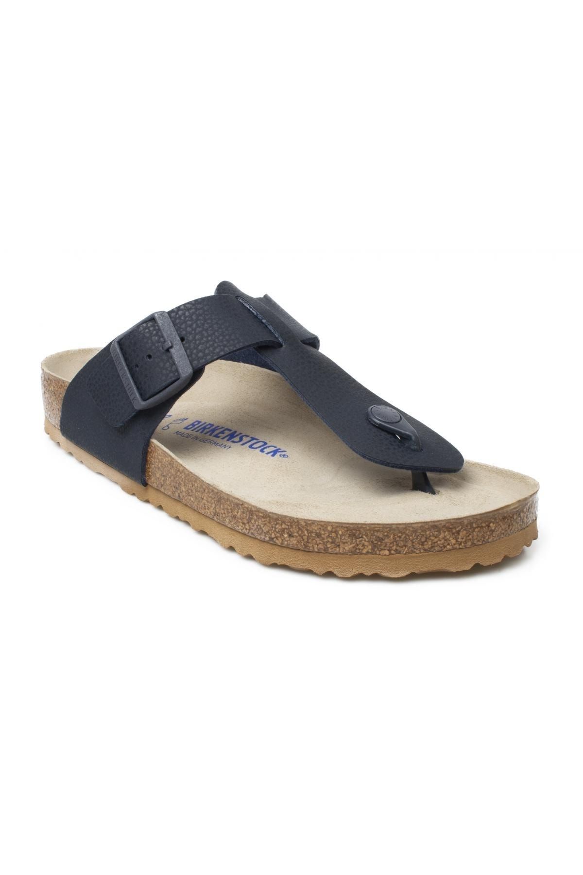 Birkenstock Medina Sfb Bf Parmak Arası Lacivert Erkek Terlik