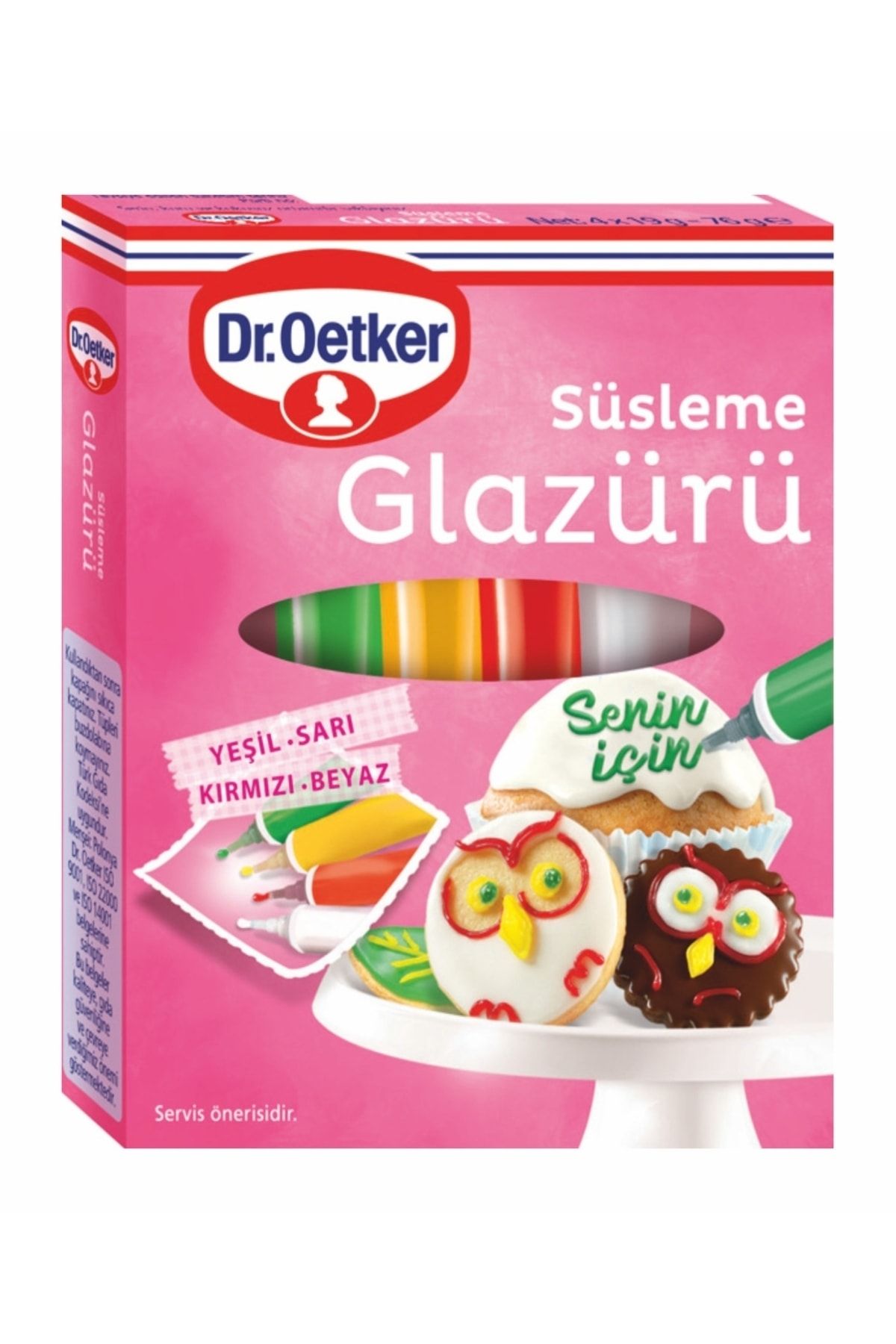 Dr. Oetker Süsleme Glazürü (76 G)
