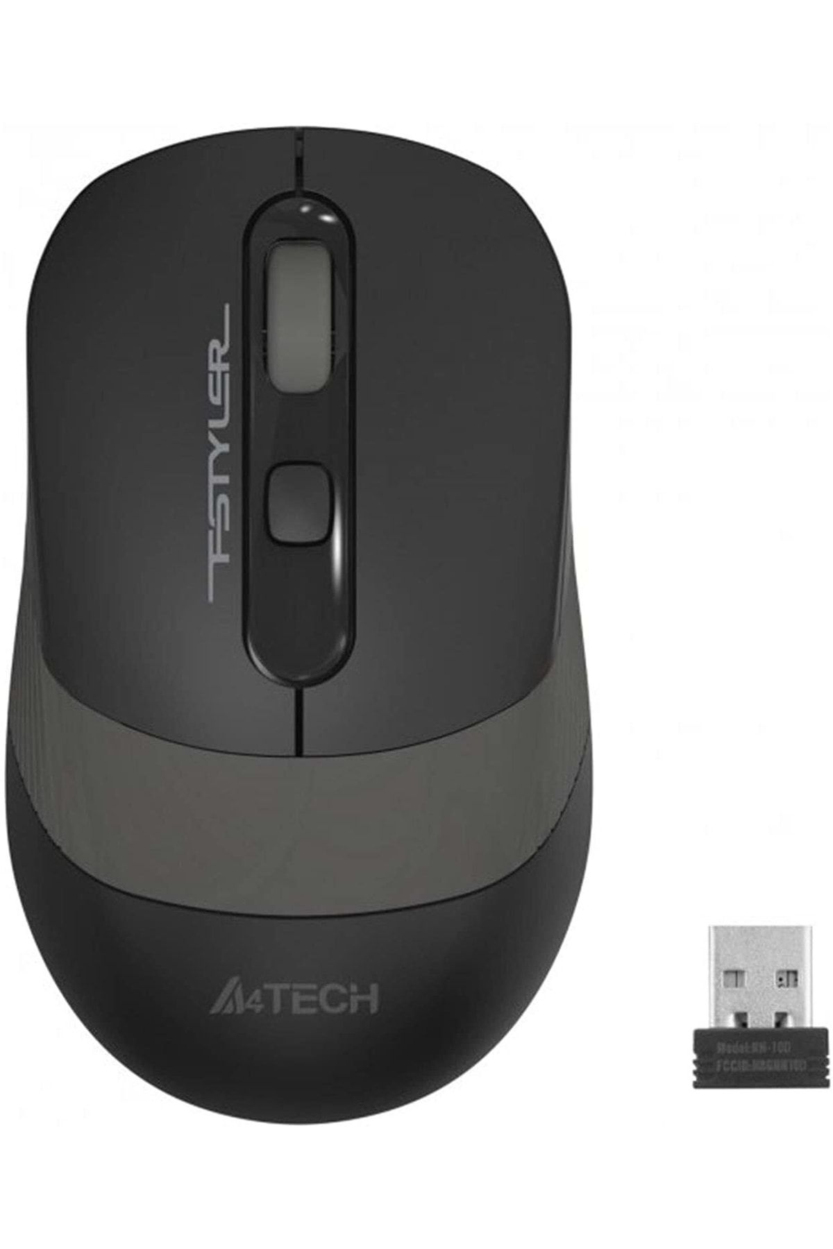 A4 Tech A4tech Fg10s Fstyler Silent 2.4ghz Nano 2000dpi Gri Sessiz Kablosuz Optik Mouse