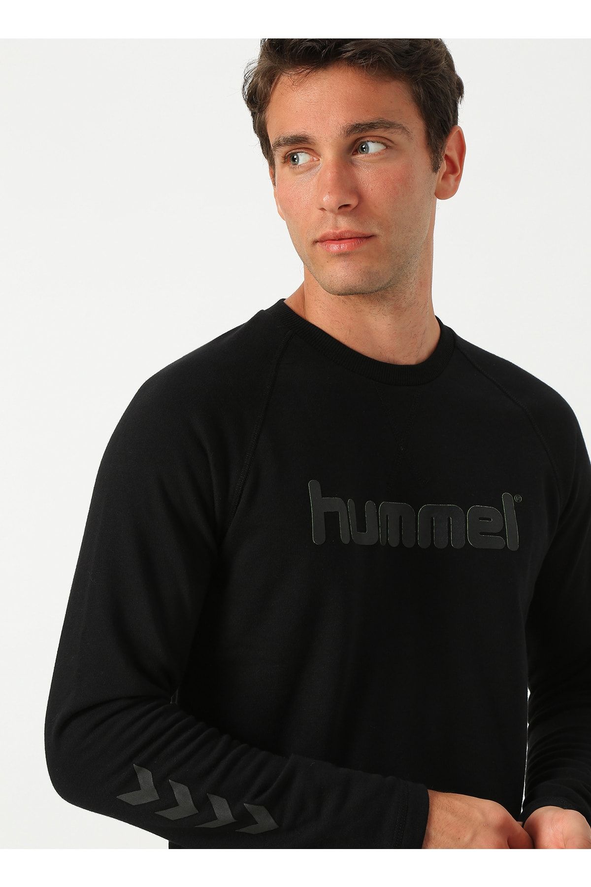 hummel Erkek Siyah Sweatshırt