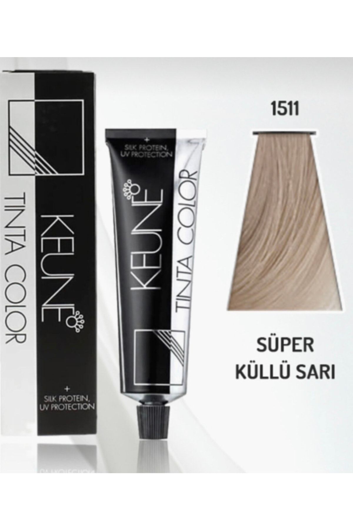 Keune Tinta Color Saç Boyası 60 Ml No:1511 Süper Küllü Sarı