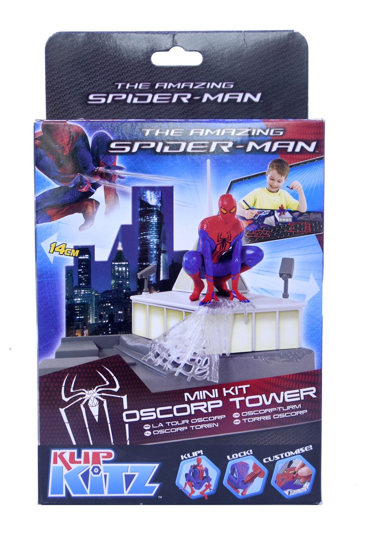 UDATOYS Örümcek Adam Spiderman Oyuncak Maket Yapılandırma Boyama Seti