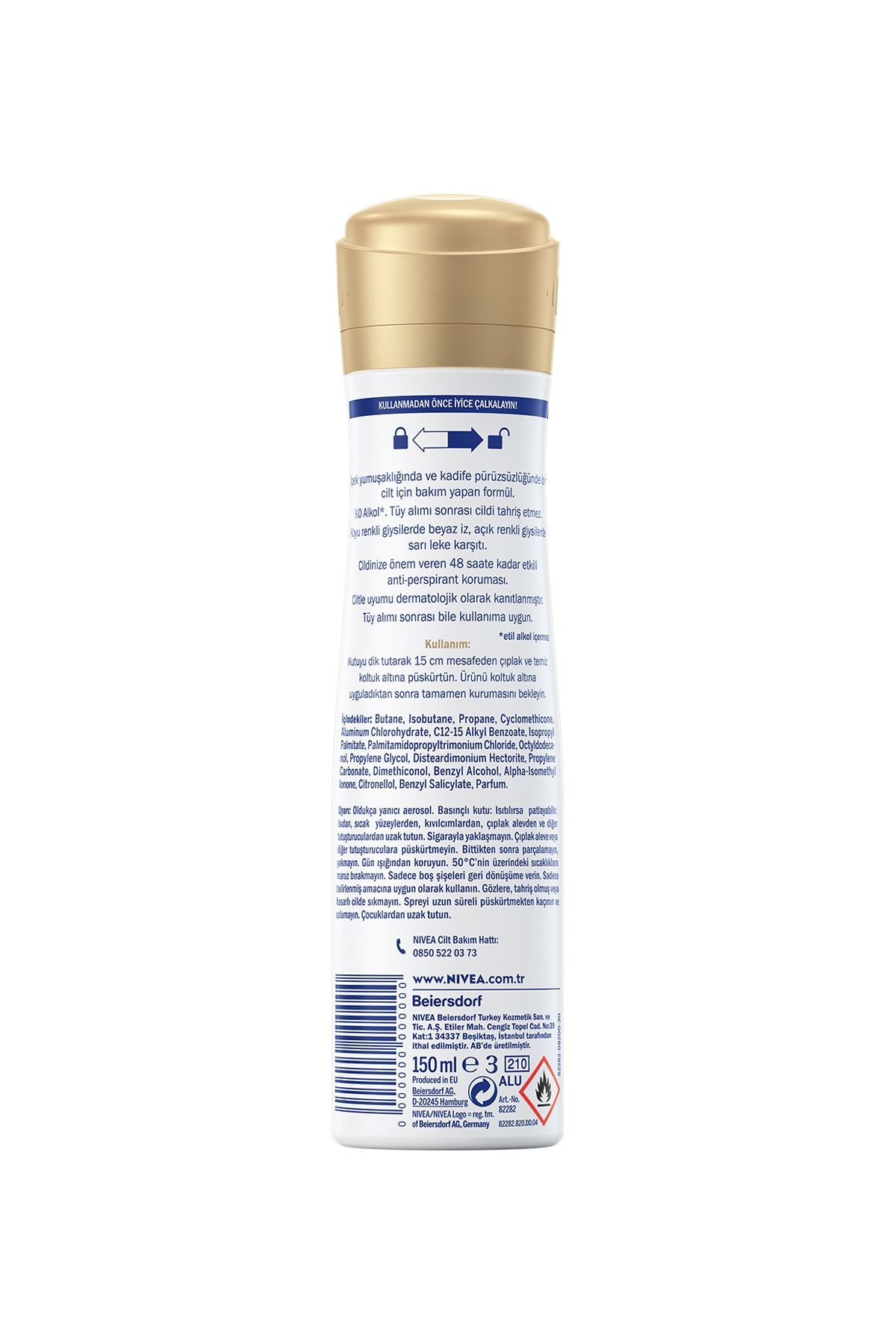 Kadın Sprey Deodorant Black&white Invisible Ipeksi Pürüzsüzlük 48 Saat Koruma 150ml_2