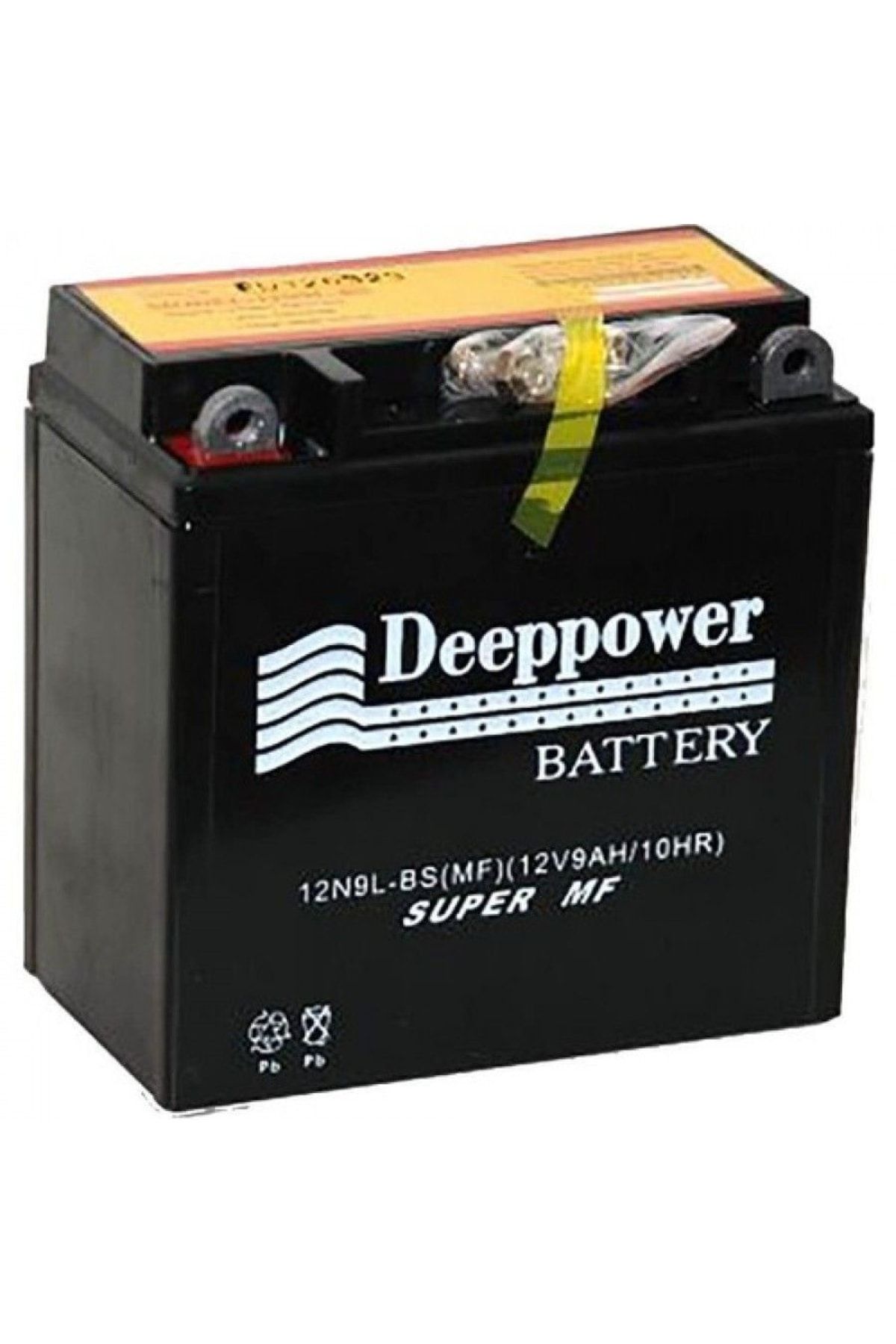 DEEPPOWER Deep Power Motorsiklet Aküsü 12n9l-bs (12v9ah/10hr)dik Motor Aküs