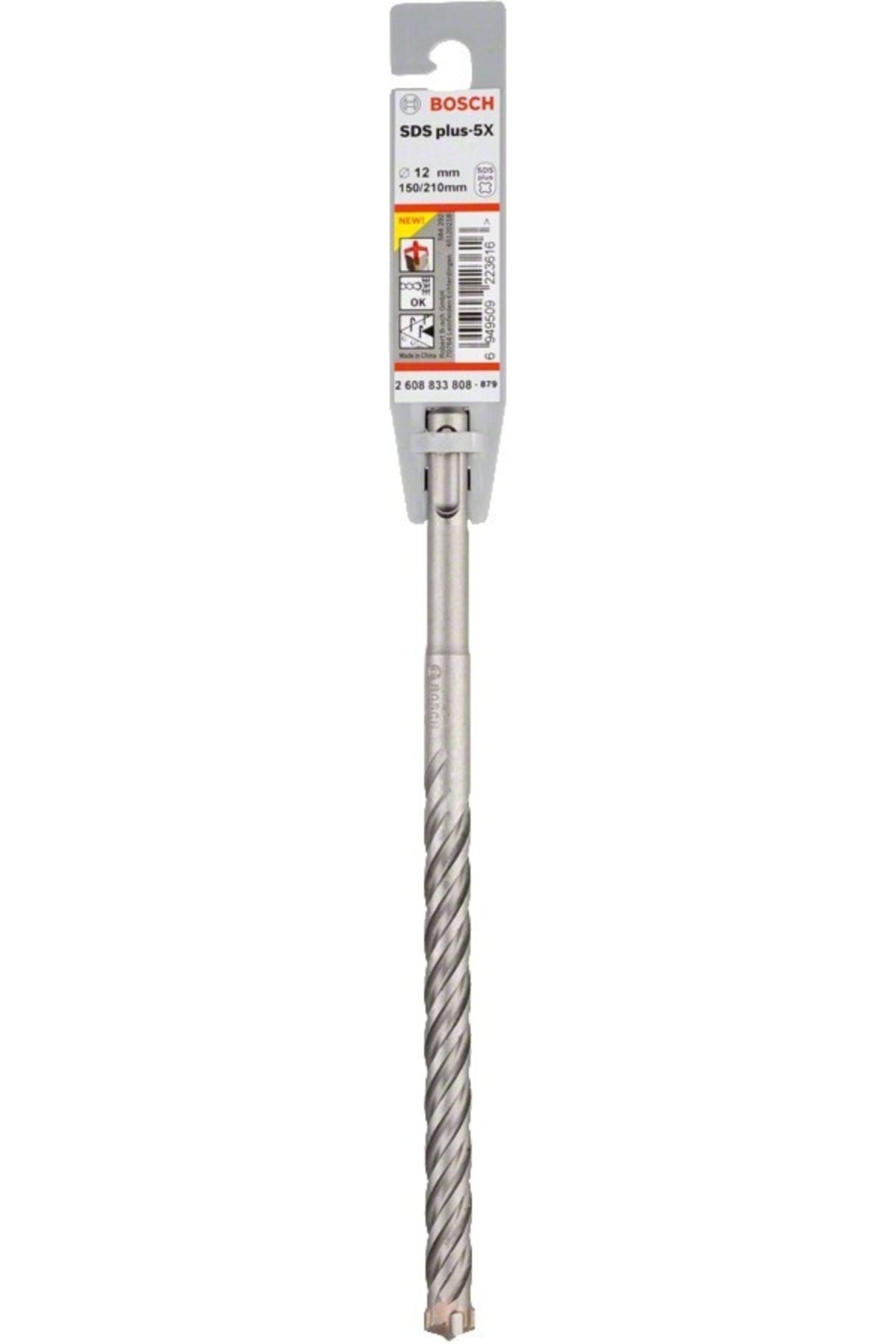 Bosch Sds-plus 5x 12*210 Mm Kırıcı Delici Matkap Ucu - 2608833808