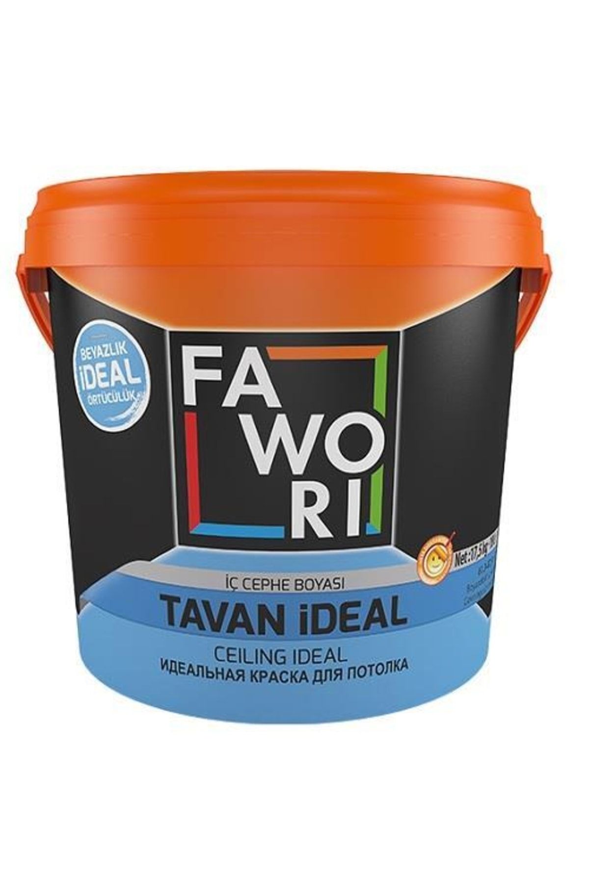 Fawori Ideal Tavan Boyası 20 Kg Beyaz