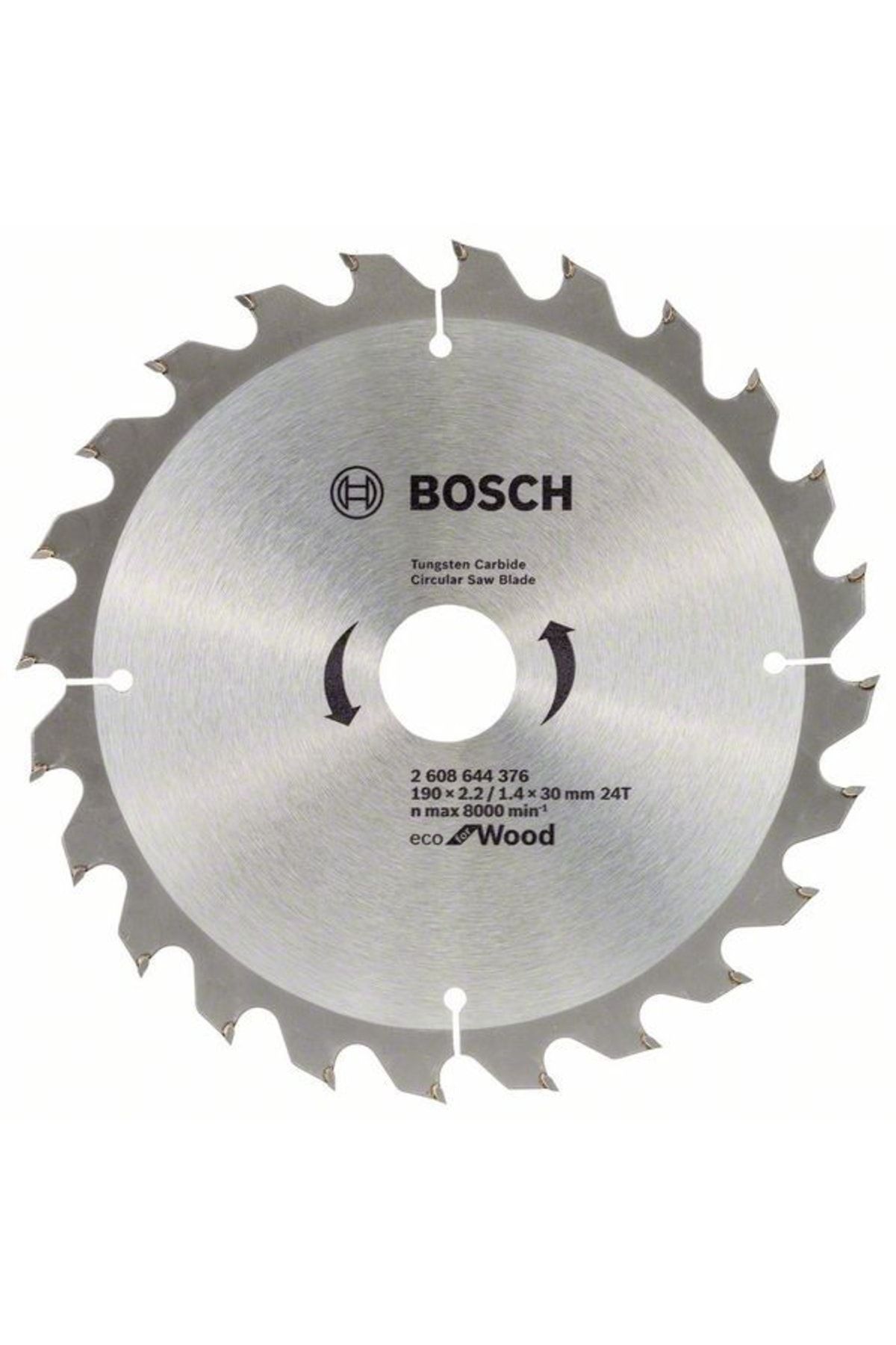 Bosch Optiline Eco 190*30 Mm 24 Diş Daire Testere Bıçağı - 2608644376