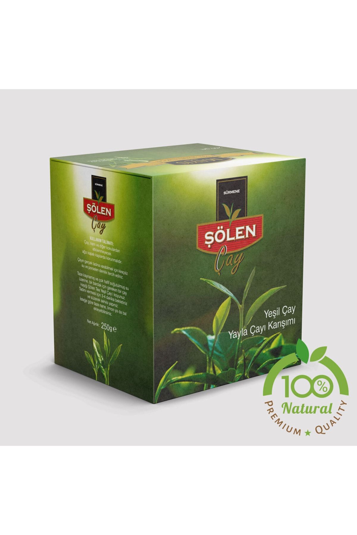 Şölen Yeşil Çay 5 Paket * 250 gr