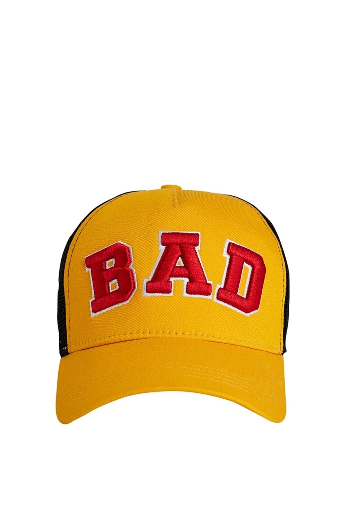 Bad Bear Unısex Şapka - Sarı