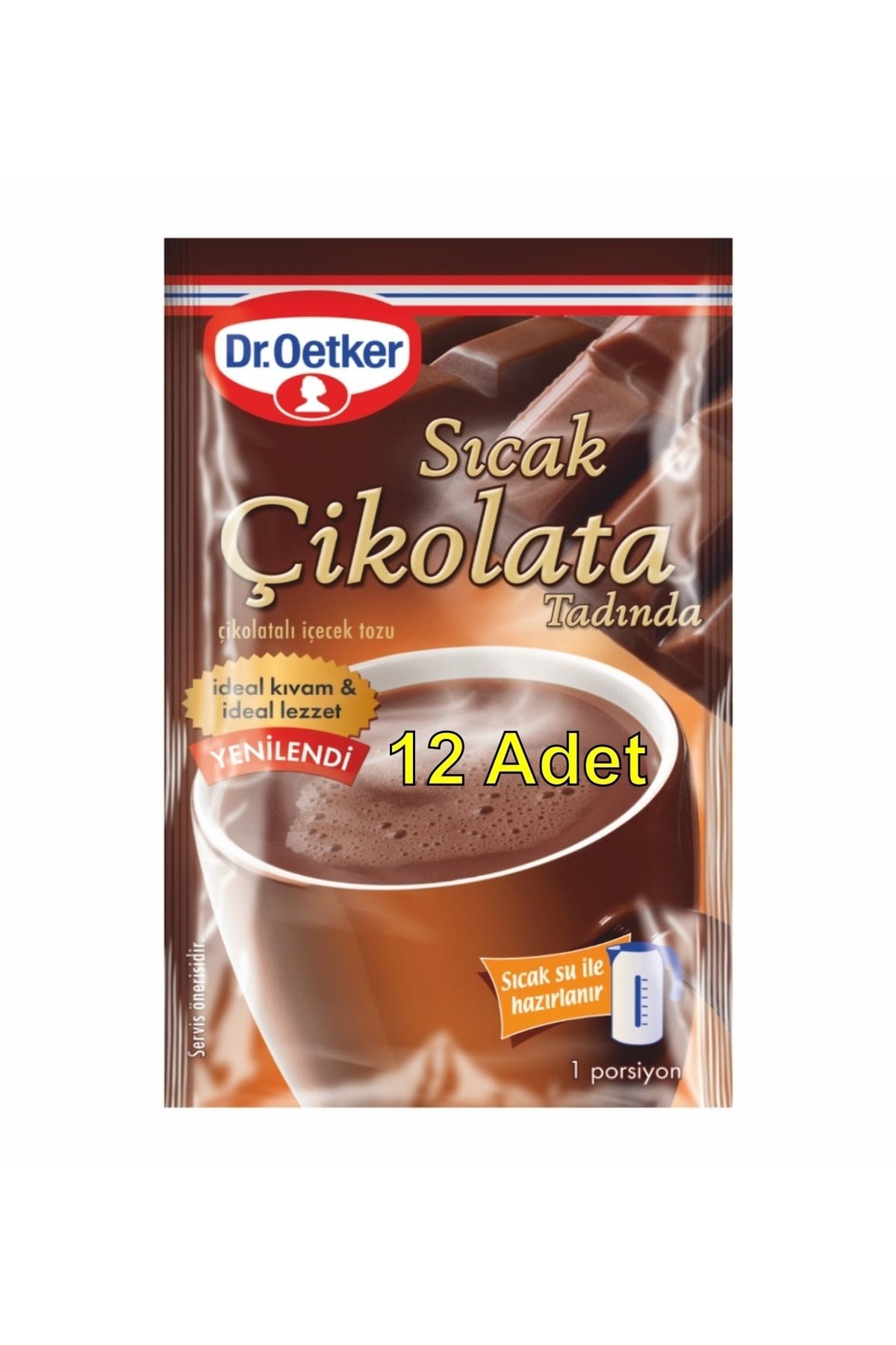Dr. Oetker Sıcak Çikolata Tadında 12'li
