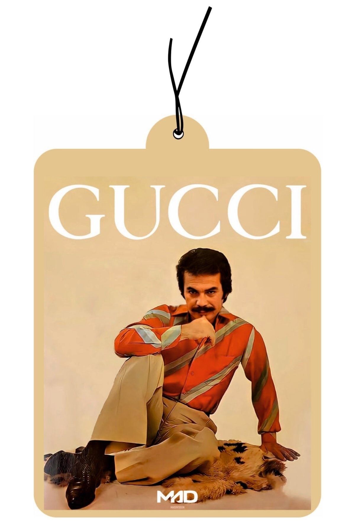 MAD Accessories Gucci Orhan Gencebay Tasarımlı Dekoratif Oto Araç Kokusu