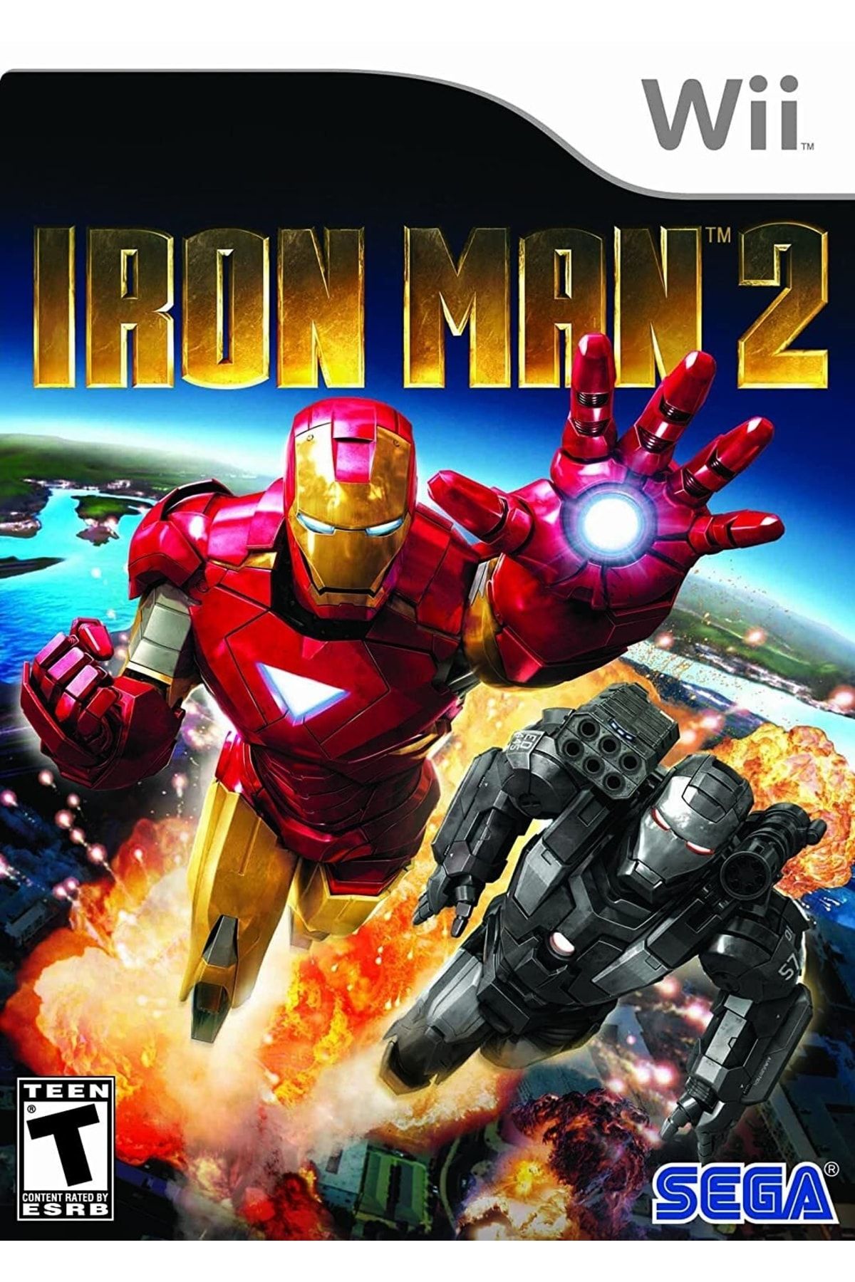 Sega Nintendo Wii Iron Man 2 Orjinal Cd