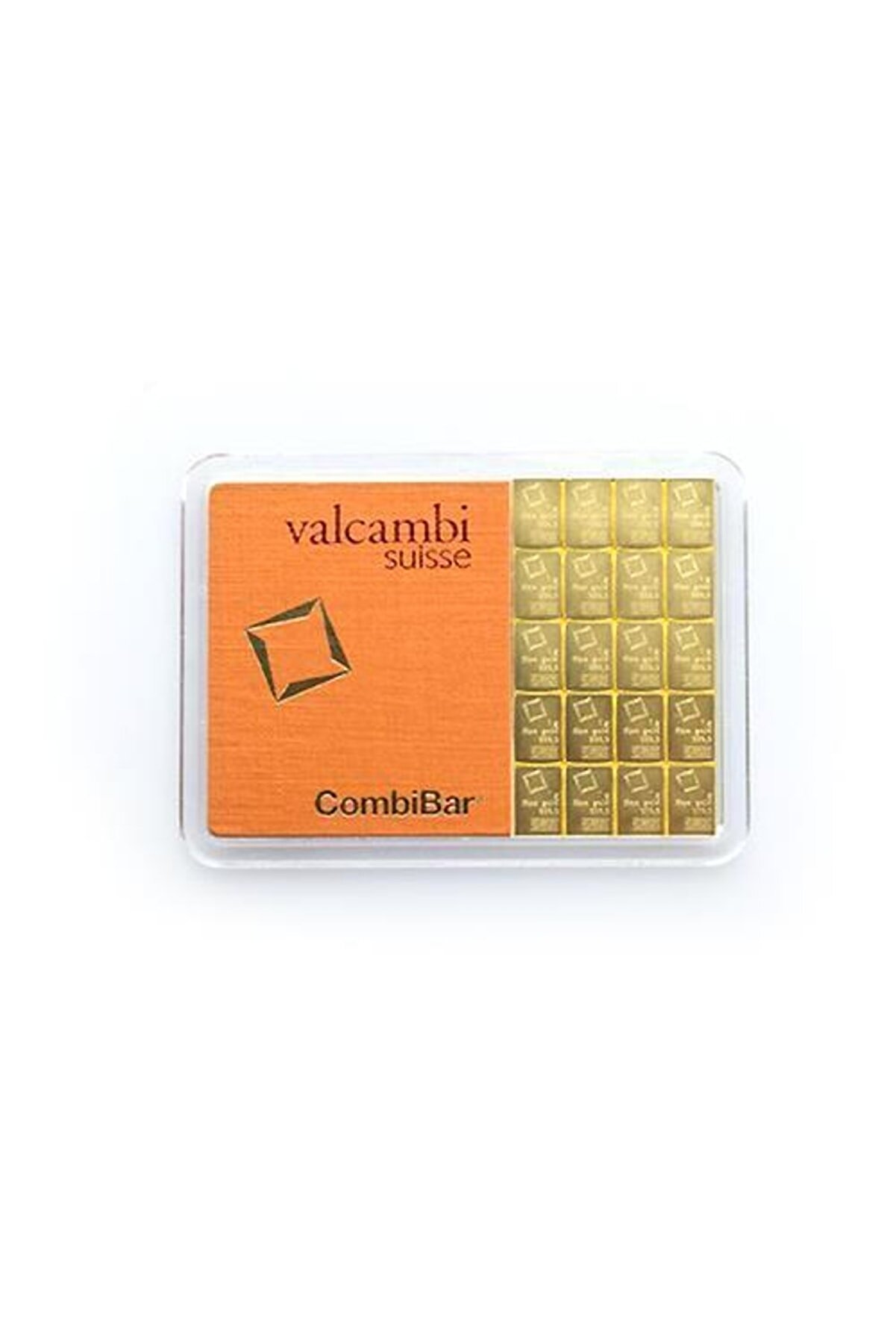 Valcambi 20 X 1 gr Altın Combibar 24 Ayar 999.9