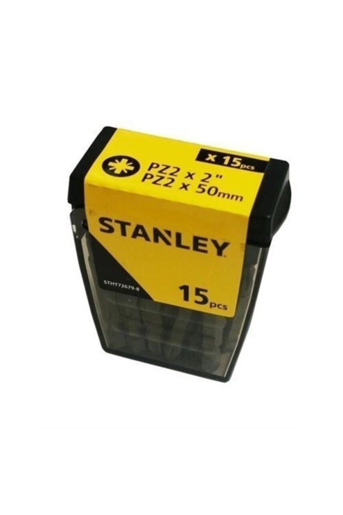 Stanley 15 Adet Pz2 X 50mm Vidalama Bits Uç Seti