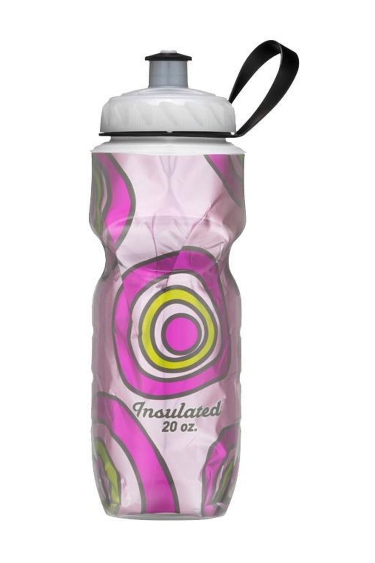 Polar Watch Bottle Insulated Graphic Termos 0.60 Litre-pembe