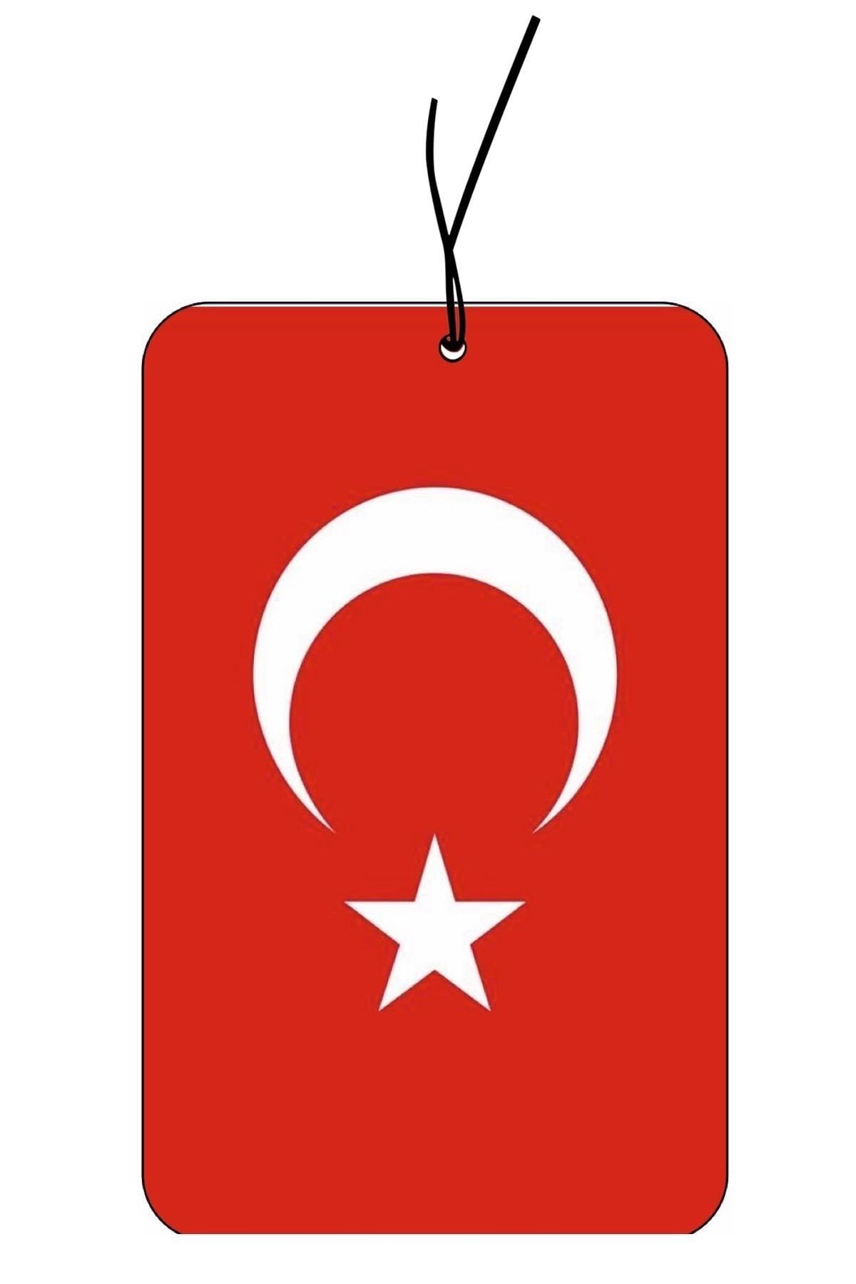 Genel Markalar Türk Bayrağı Tasarımlı Dekoratif Oto Araç Kokusu