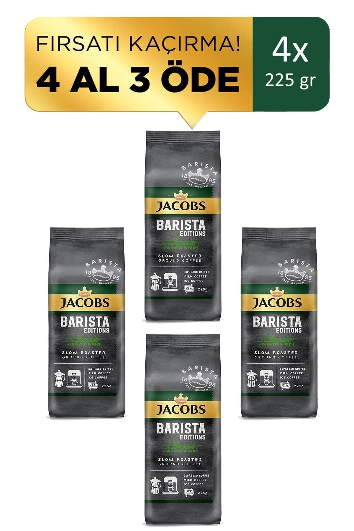 Jacobs Barista Editions Classic Filtre Kahve 225 Gr 4 Al 3 Öde