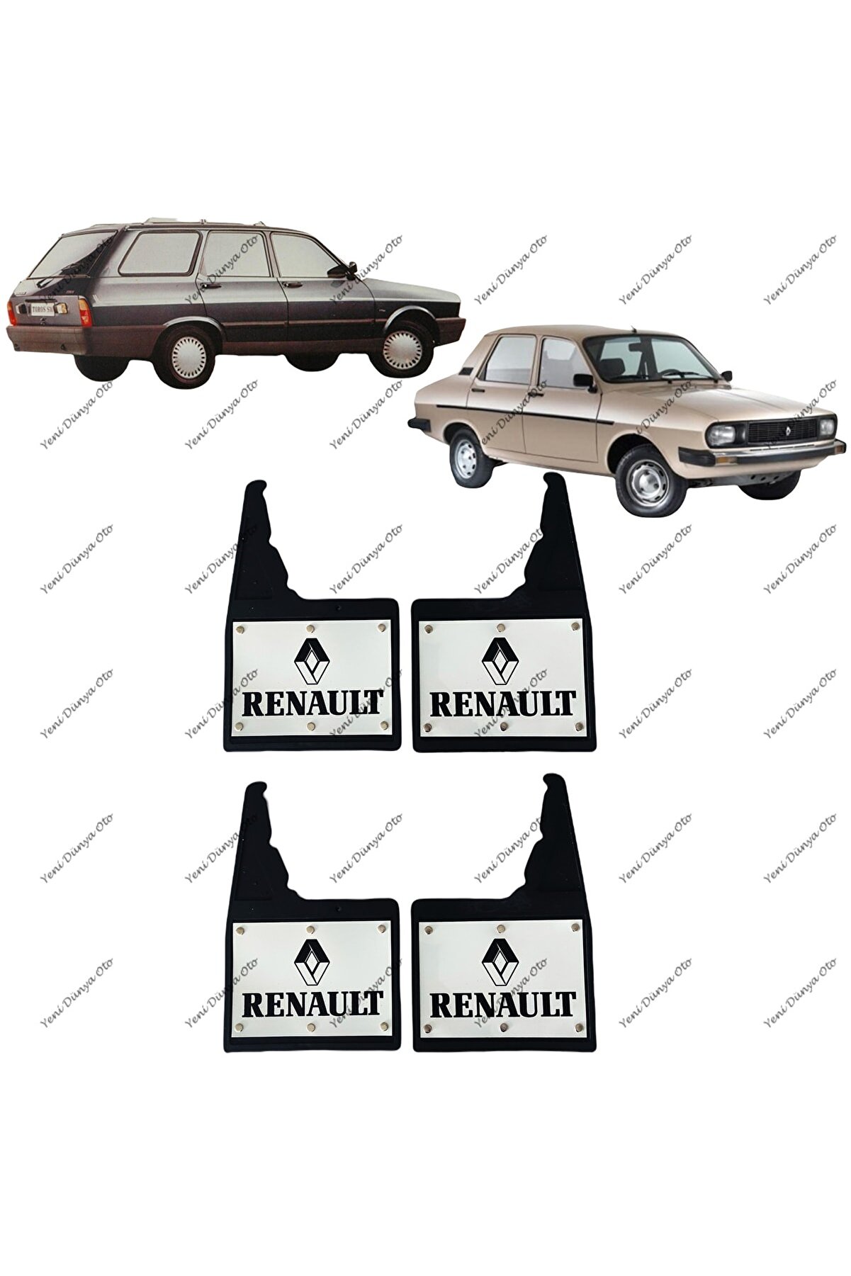 YeniDünyaOto Renault 12 Toros , Toros Tsw 4lü Paçalık Çamurluk Tozluk Ren1rx024