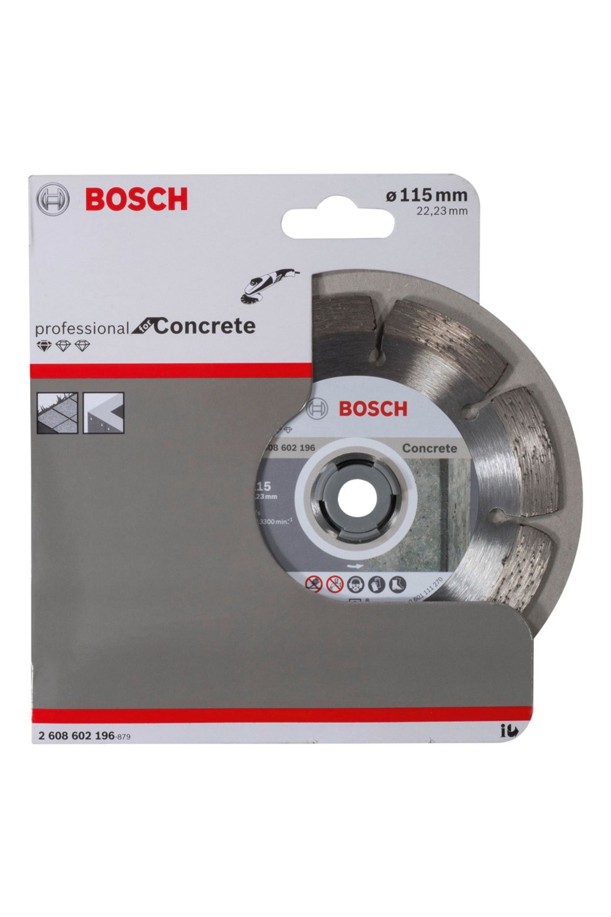 Bosch Standard For Concrete 115 Mm Elmas Kesme Diski - 2608602196