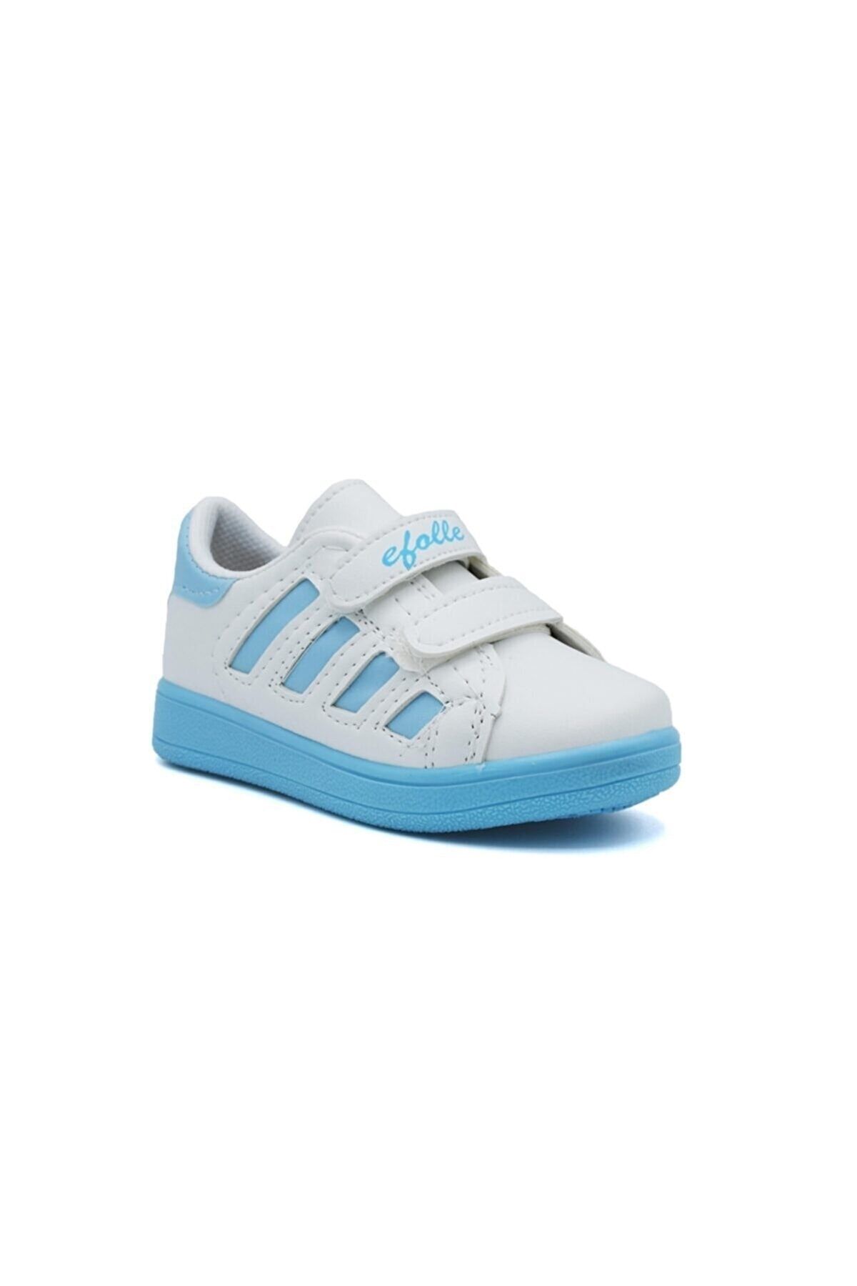 Efolle Unisex Çocuk Beyaz Sneaker