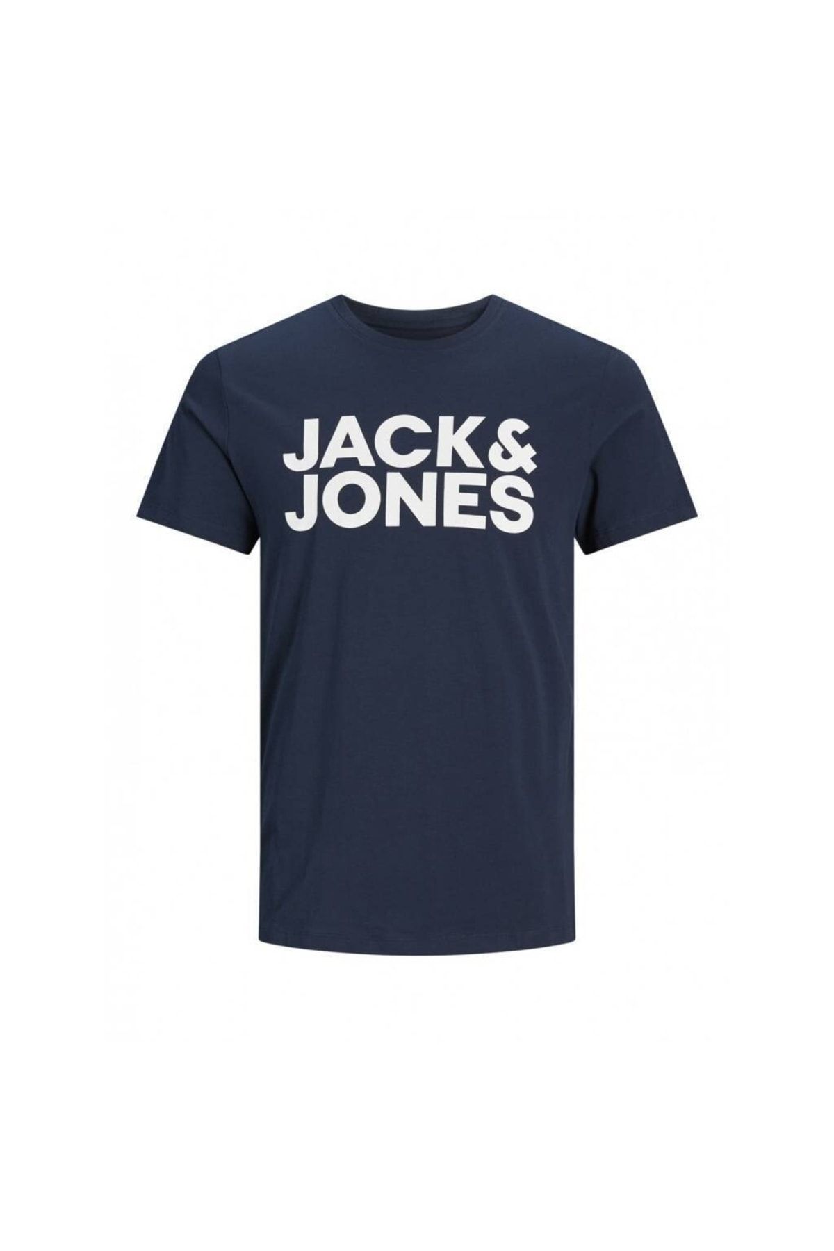 Jack & Jones Jack Jones Tişört Corp Logo Ss O Neck 12151955-nvy