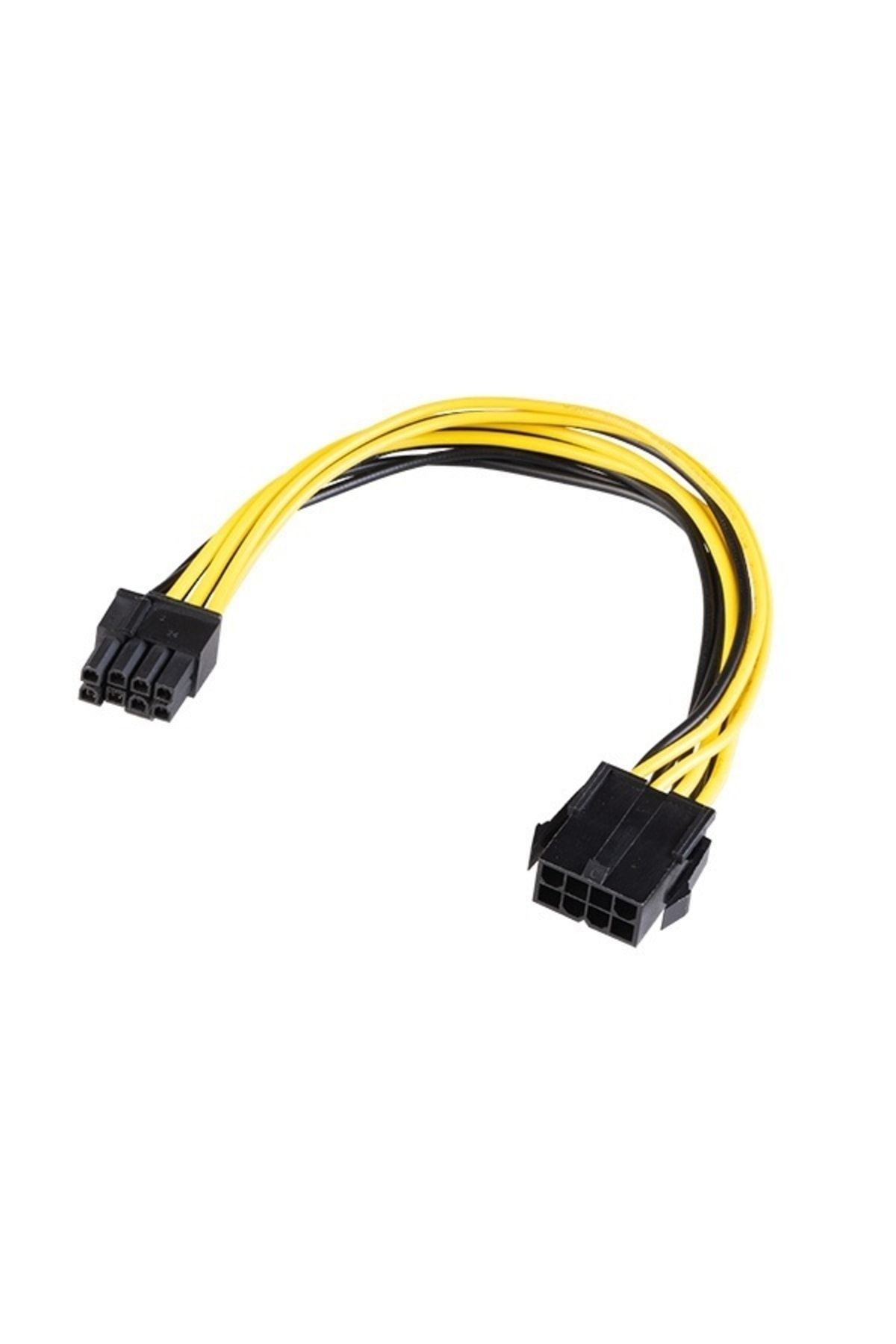 Akasa 8pin To 6+2pin Pcie Ekran Kartı Uzatma Dönüştürücü Kablo (ak-cbpw23-20)
